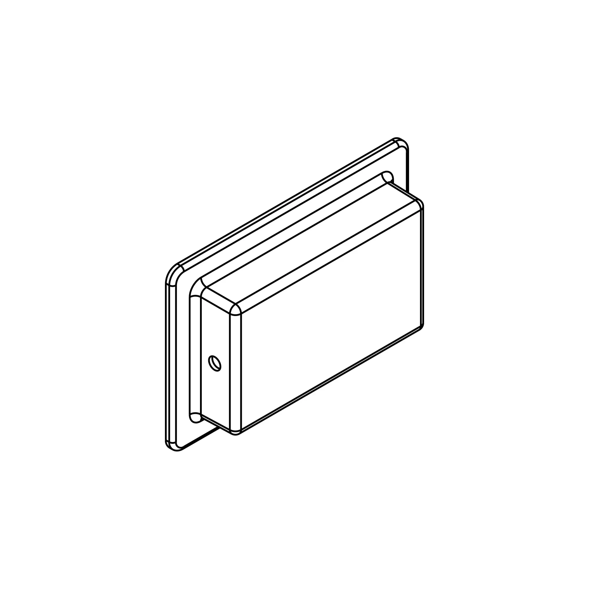 John Deere Internal Light Sealing Trim - HXE42610