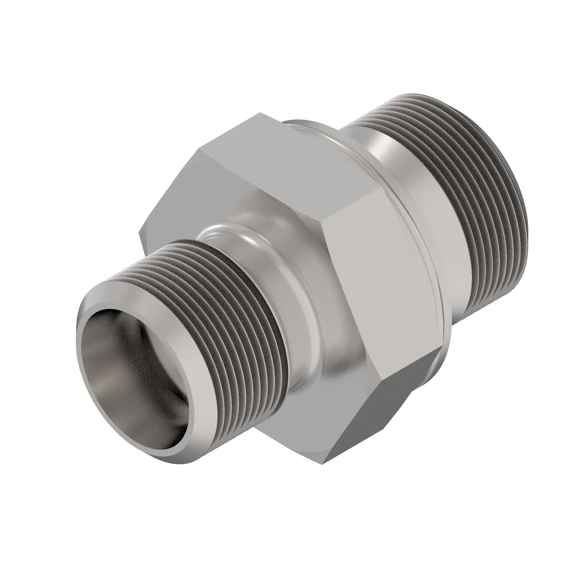 John Deere External to Internal Thread Metric Adapter Fitting - DX13729