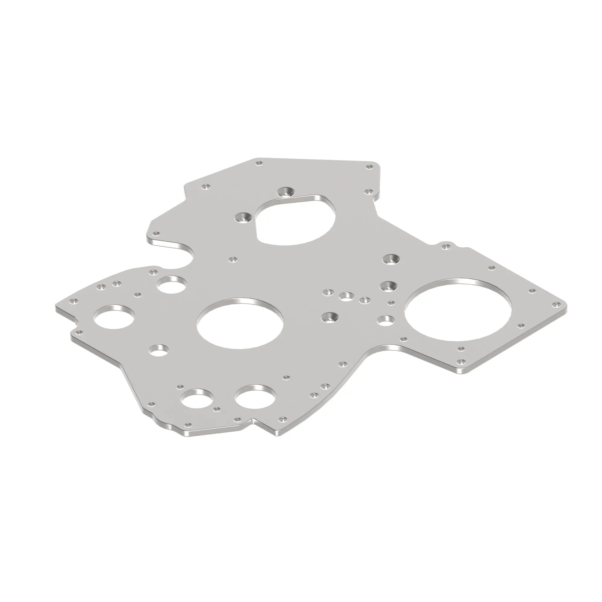 John Deere Front Cylinder Block Plate - DZ102325