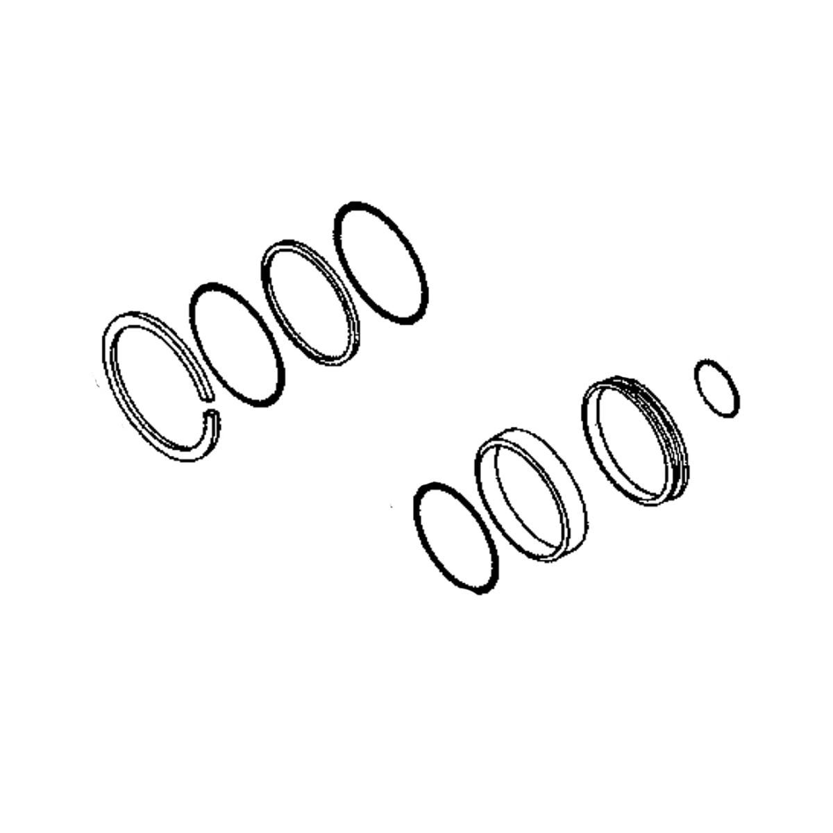 Seal Kit, 4 " Rephase, Dm Seals