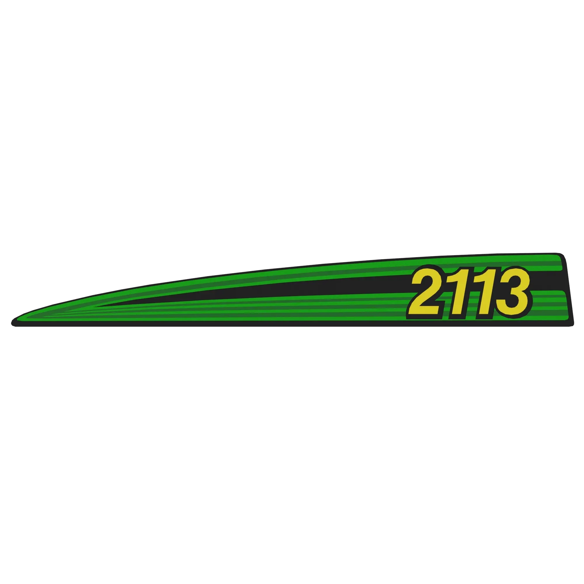 John Deere 2111 Identification Decals Plate - CQ69439