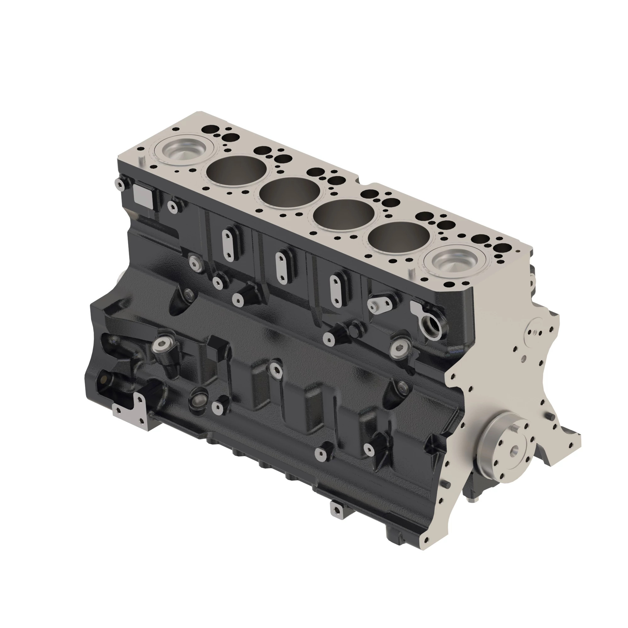 John Deere Short Block Assembly, 6.8 Liter - DZ109870