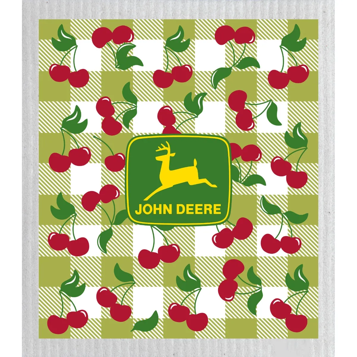 Wet-It! - Gingham Cherry Swedish Dishcloth