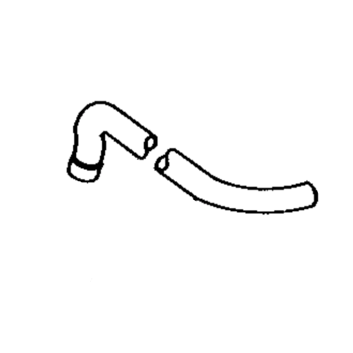 Hose, Radiator Upper Inlet