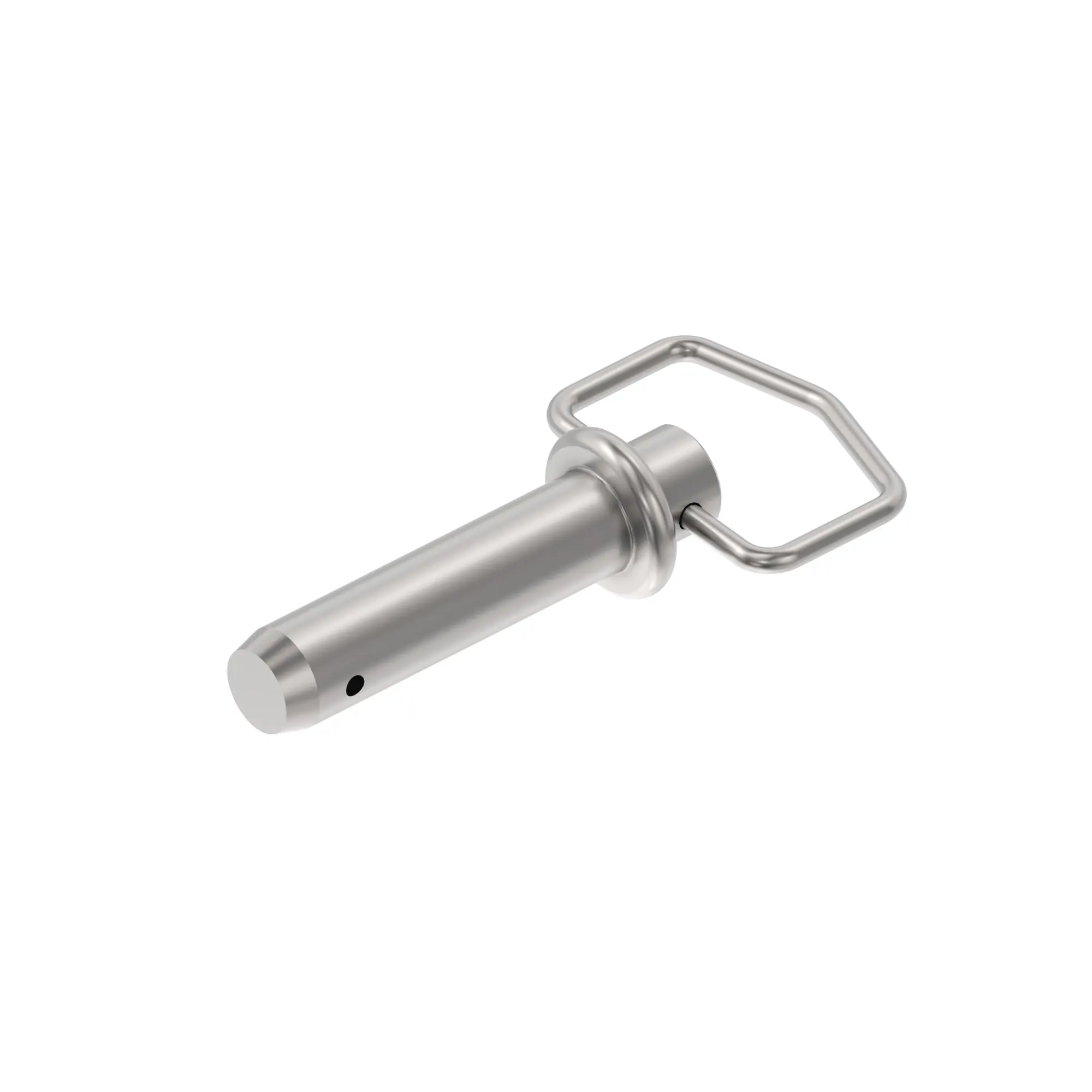Hitch Pin w/ Swivel Handle, One-Piece Forged, 7/8-in. x 6-1/4-in., Pin