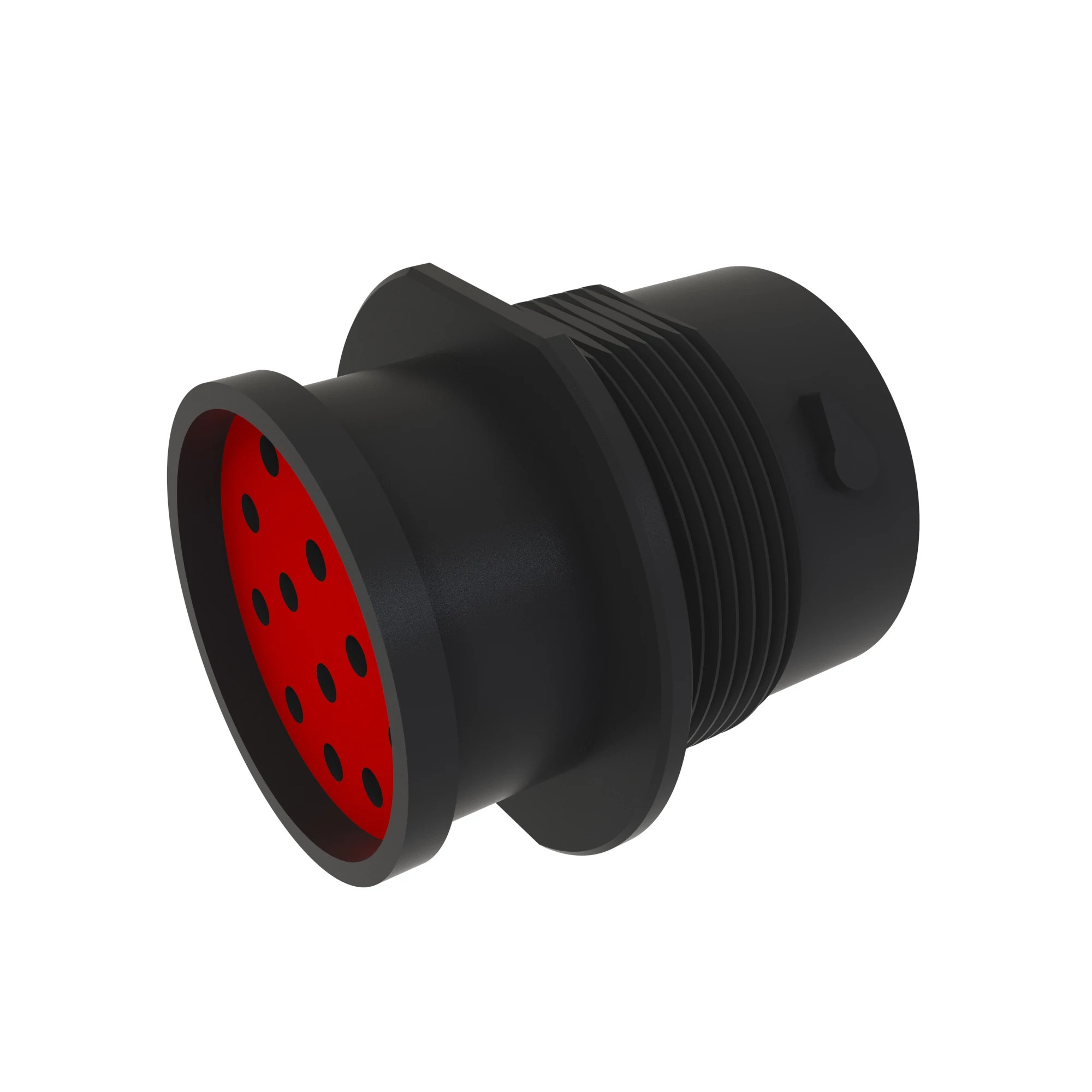 CONN DEUTSCH HDP20 14W FS BLK PLSTC