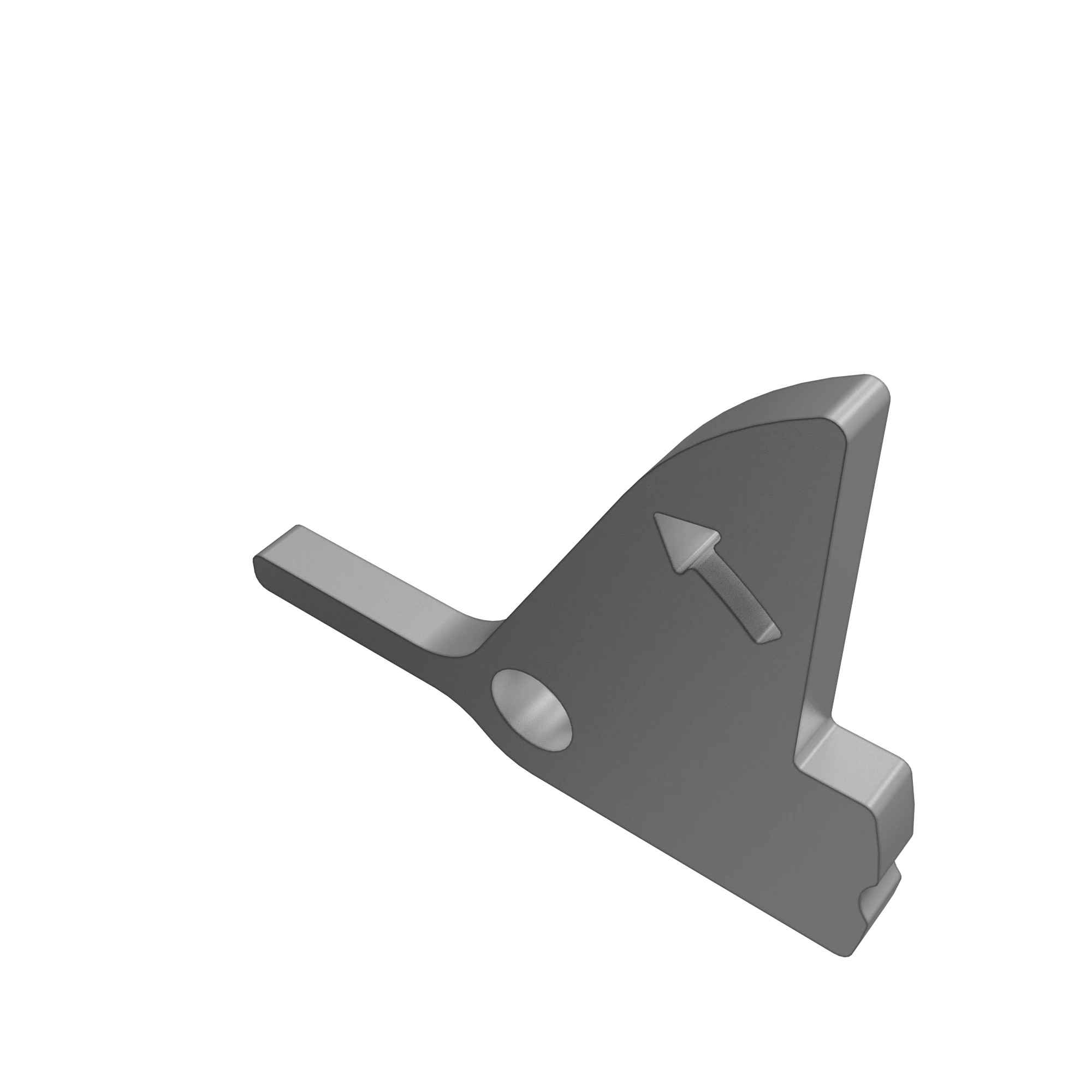 PLATE, PLATE, LOCK, REAR LIFT LINK