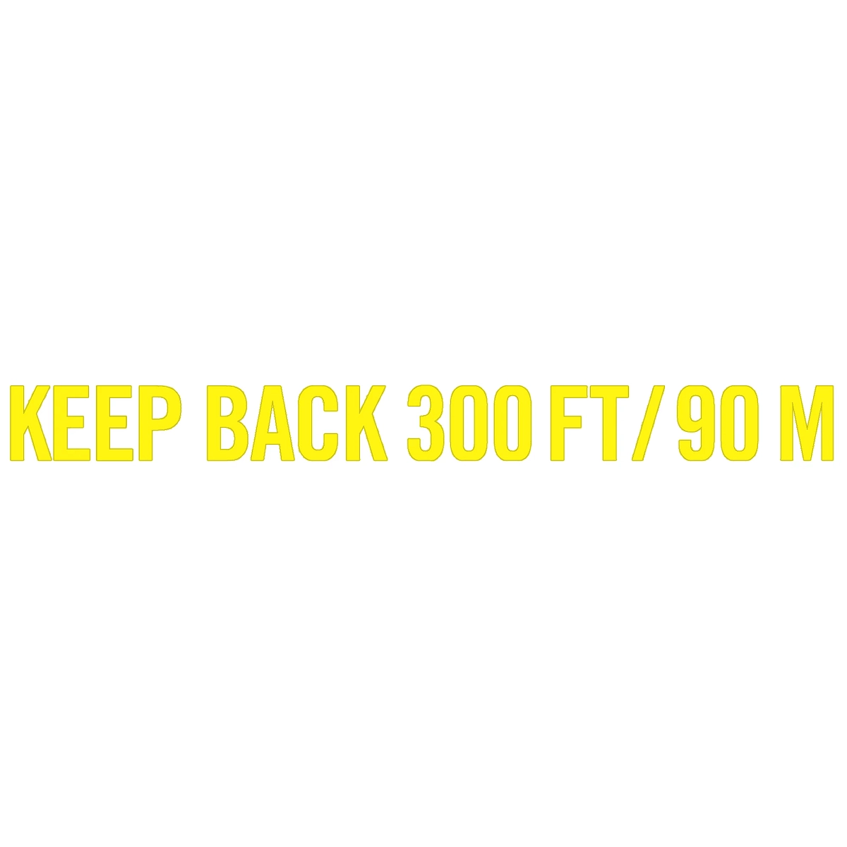 Label, Keep Back