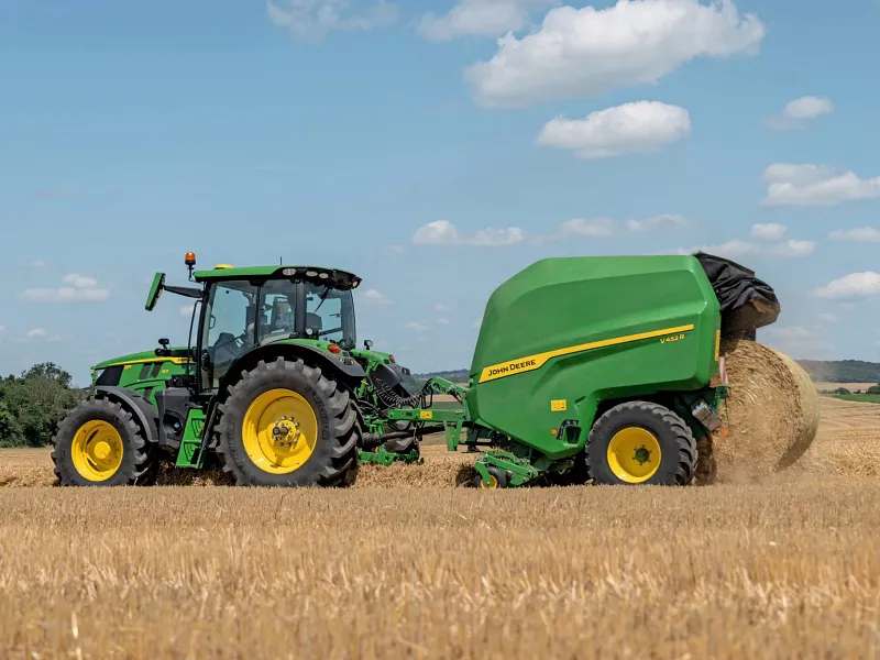 Empacadora Cuadrada John Deere De Juguete - Con 4 Balas, Escala 1:16 Para Tractores Big Farm Accesorio Tractor Big Farm Empacadora Cuadrada John Deere De Juguete - Con 4 Balas, Escala 1:16 Para Tractores Big Farm Accesorio Tractor Big Farm