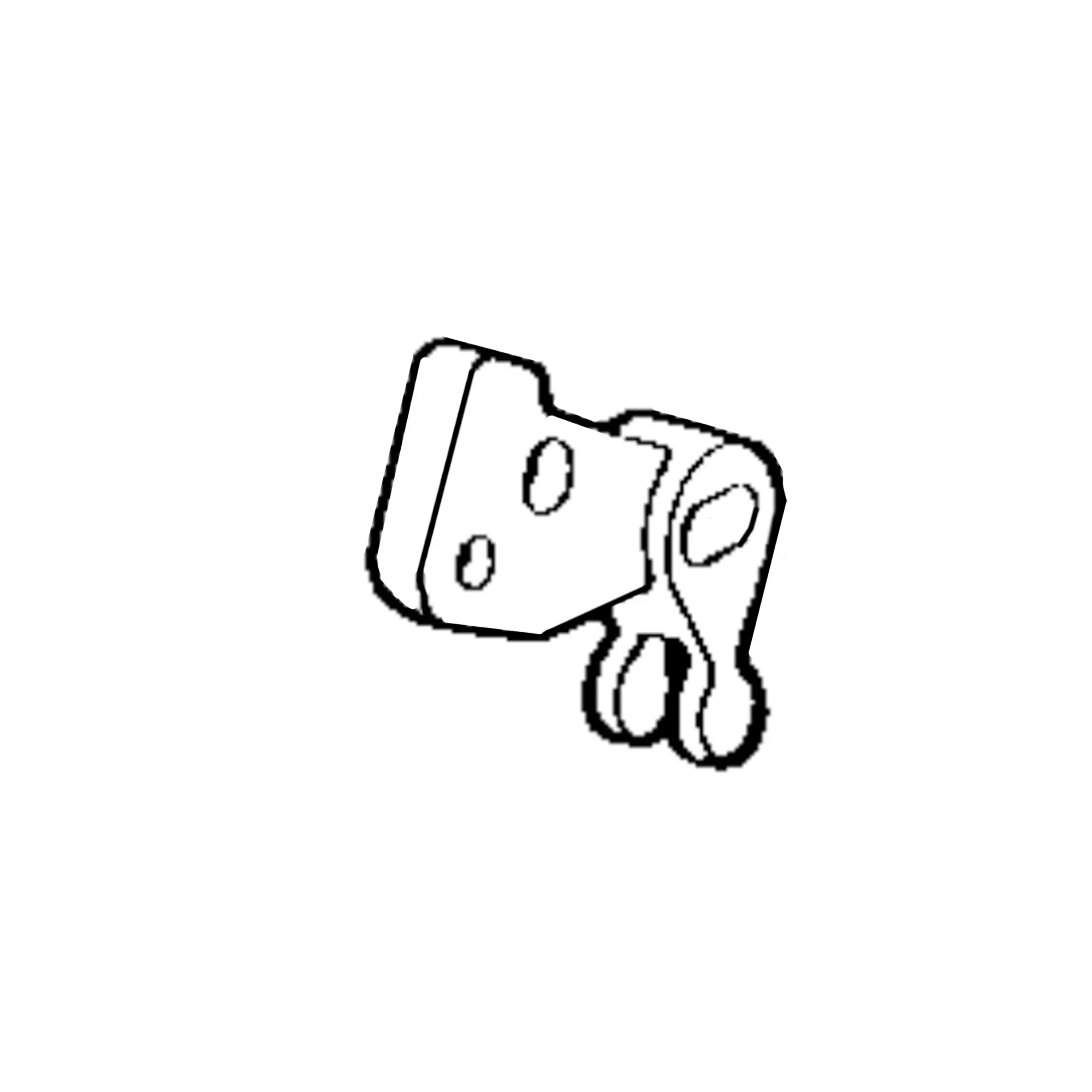 John Deere PTO Clutch Control Lever - L33318
