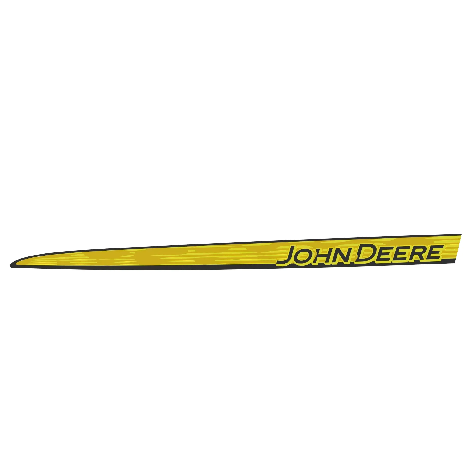 John Deere Hood Designation Label, Right Side - SU29707