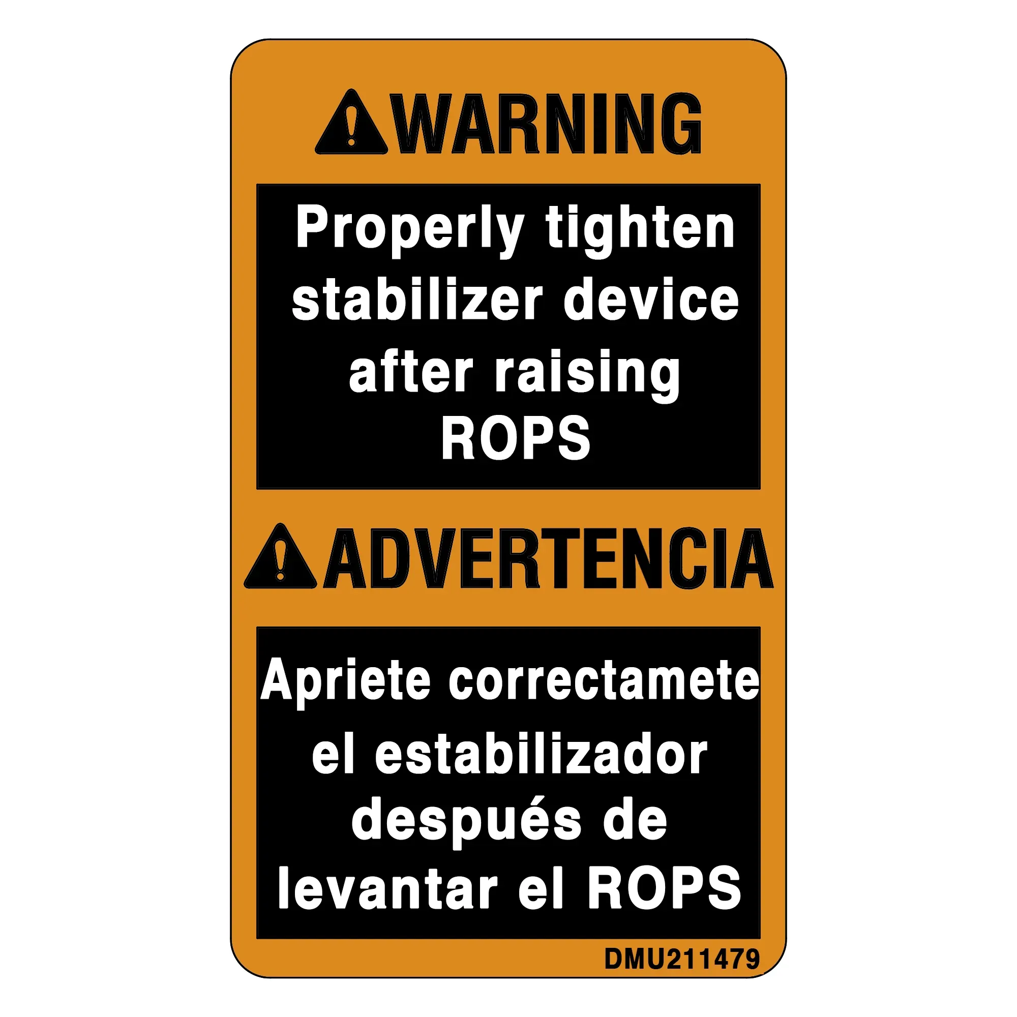 Decal, Safety, NA