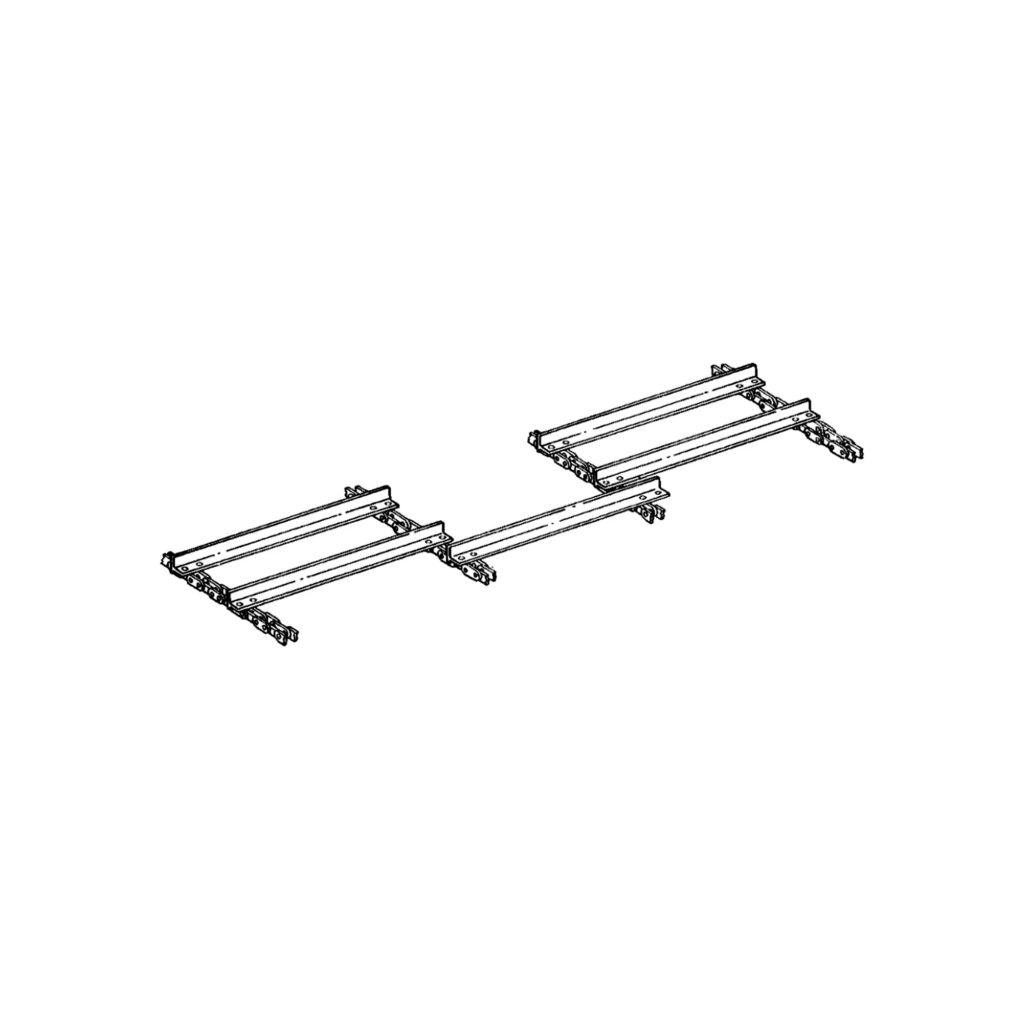 John Deere Feeder Conveyor Chain Assembly - AH116718