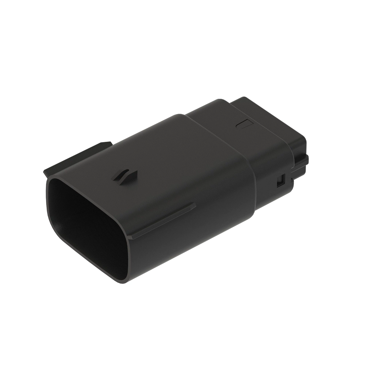 Conn Molex MX150 12W Ms Blk Plstc