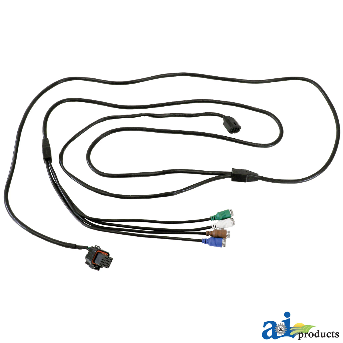 A&I Products CabCAM™ 4 Wired Camera Port, 142 Inches - A-CBL4640