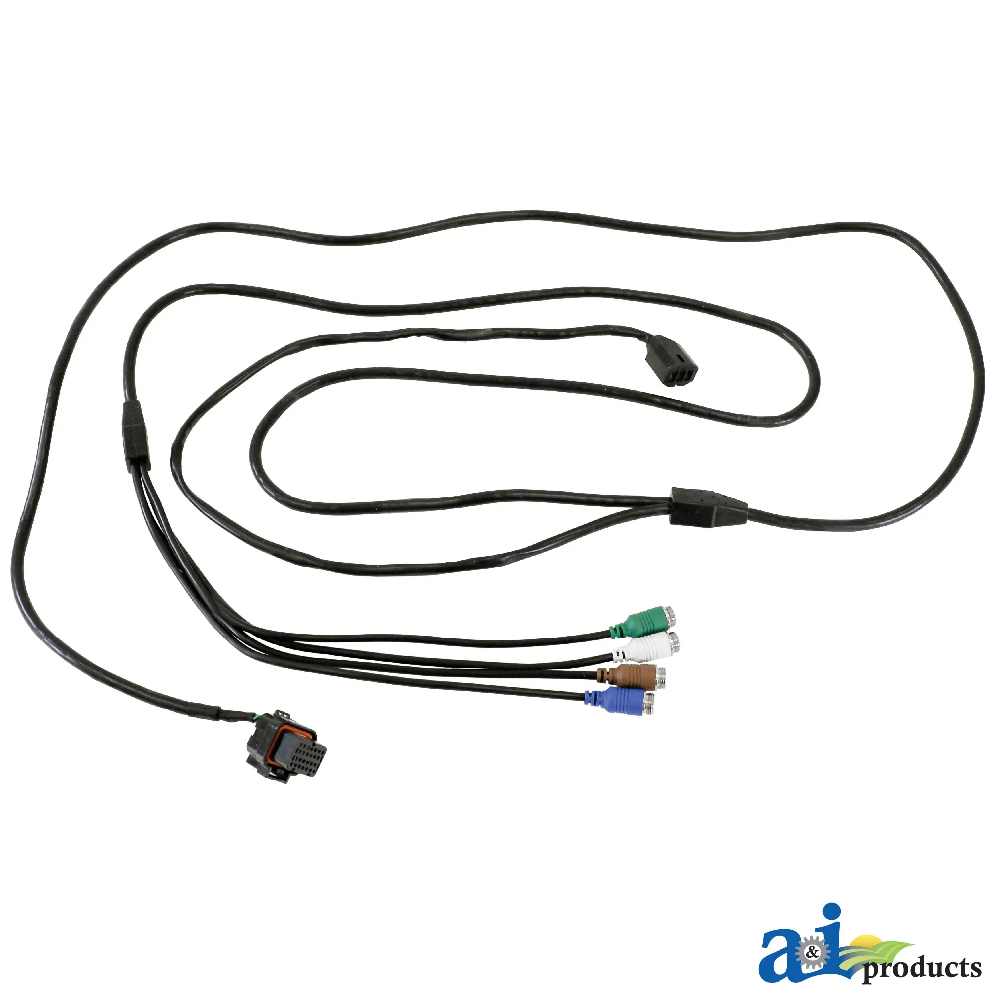 A&I Products CabCAM™ 4 Wired Camera Port, 142 Inches - A-CBL4640