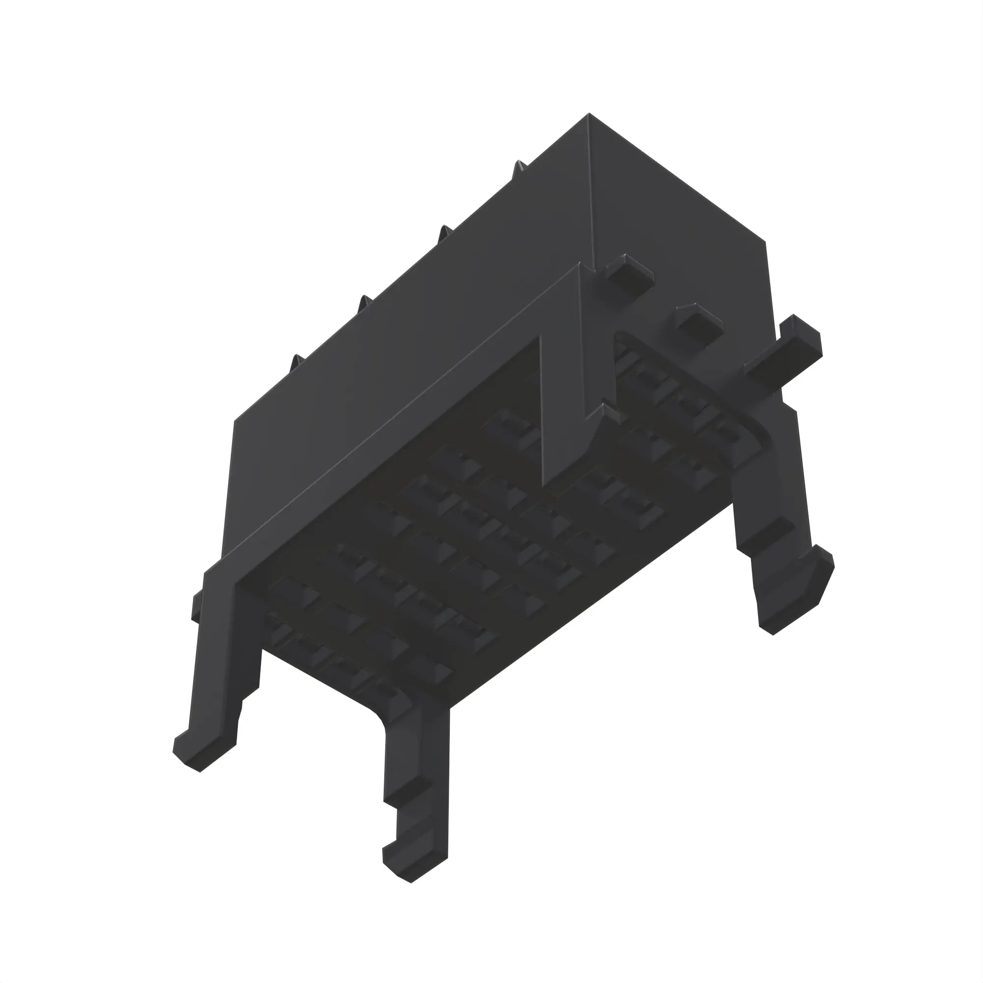 CONN DELPHI MINI 40W M BLK PLSTC