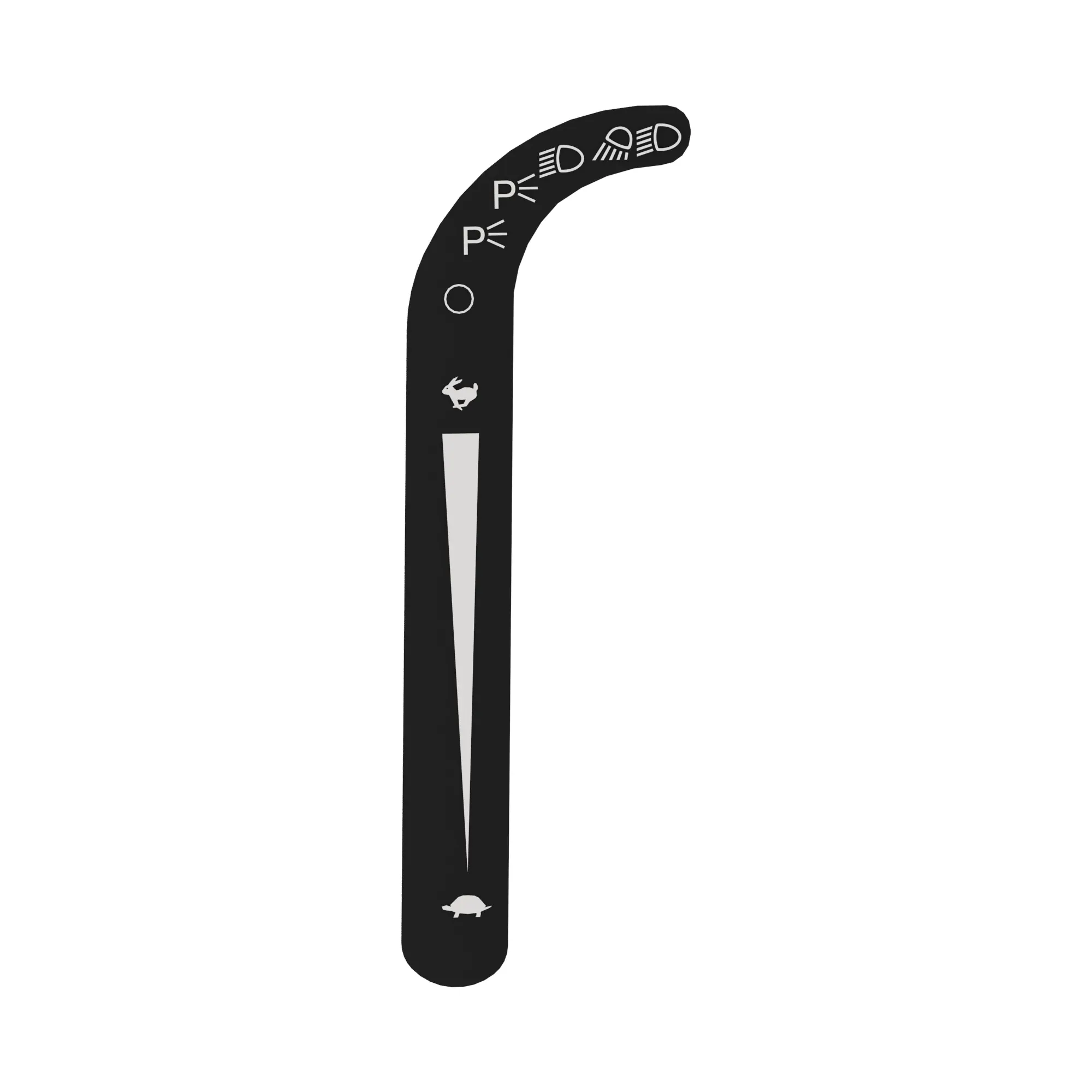 John Deere Throat and Lights Label - MIU10746