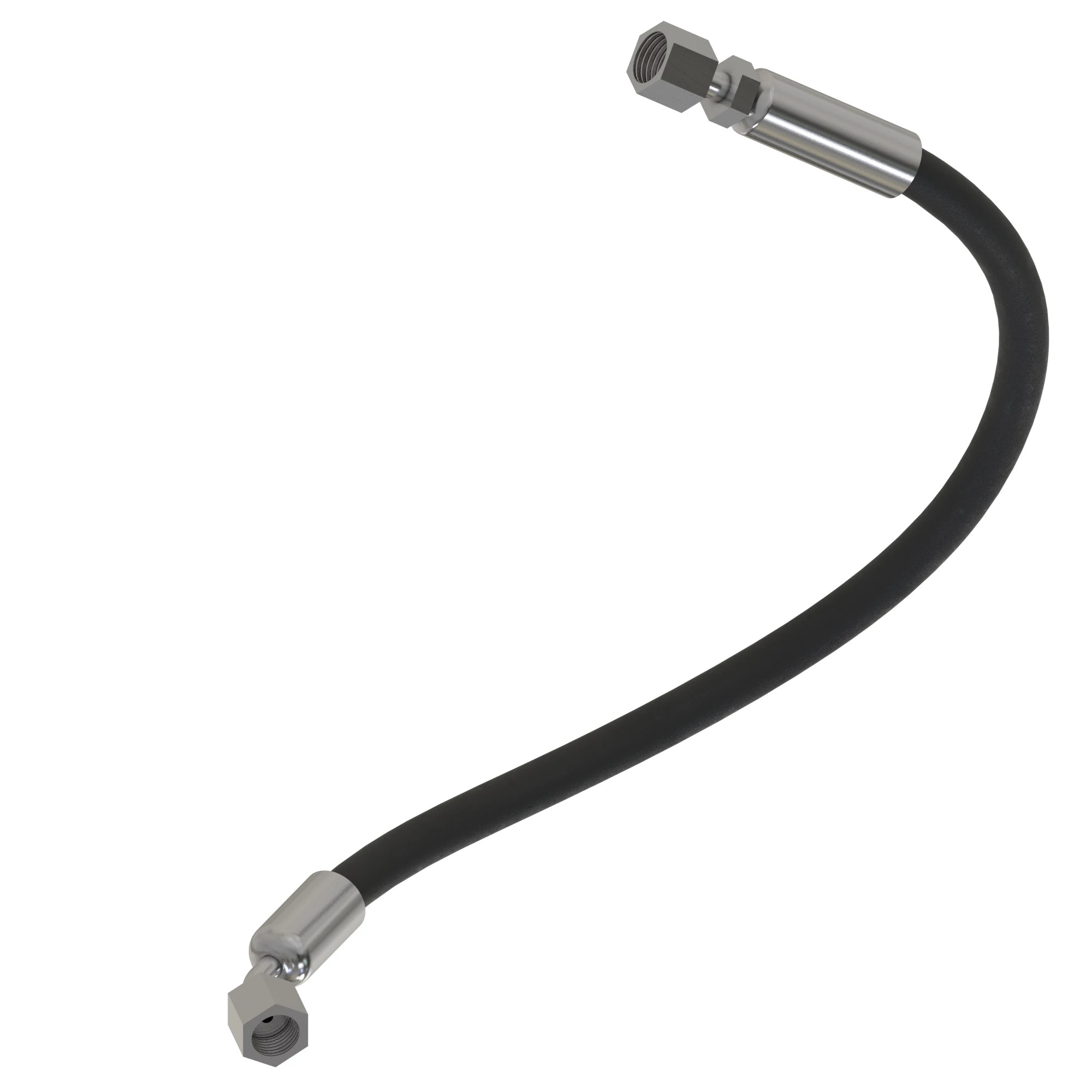 John Deere Width of Cut Cylinder Retract and RH Shift Cylinder Hydraulic Hose - TCA18483