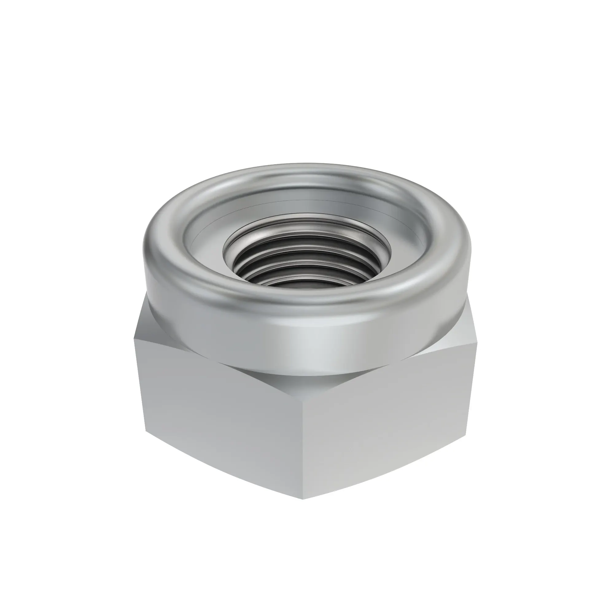 NUT,HEX M8 NYLOCK CL10 JDN389
