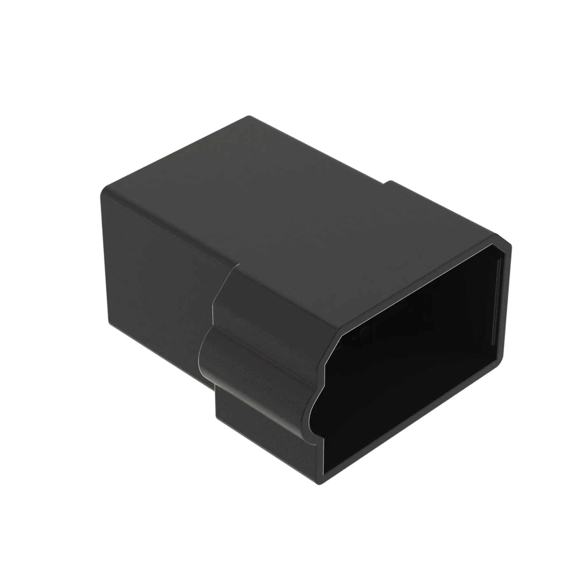 Conn Tyco Faston 4W F Blk Nylon