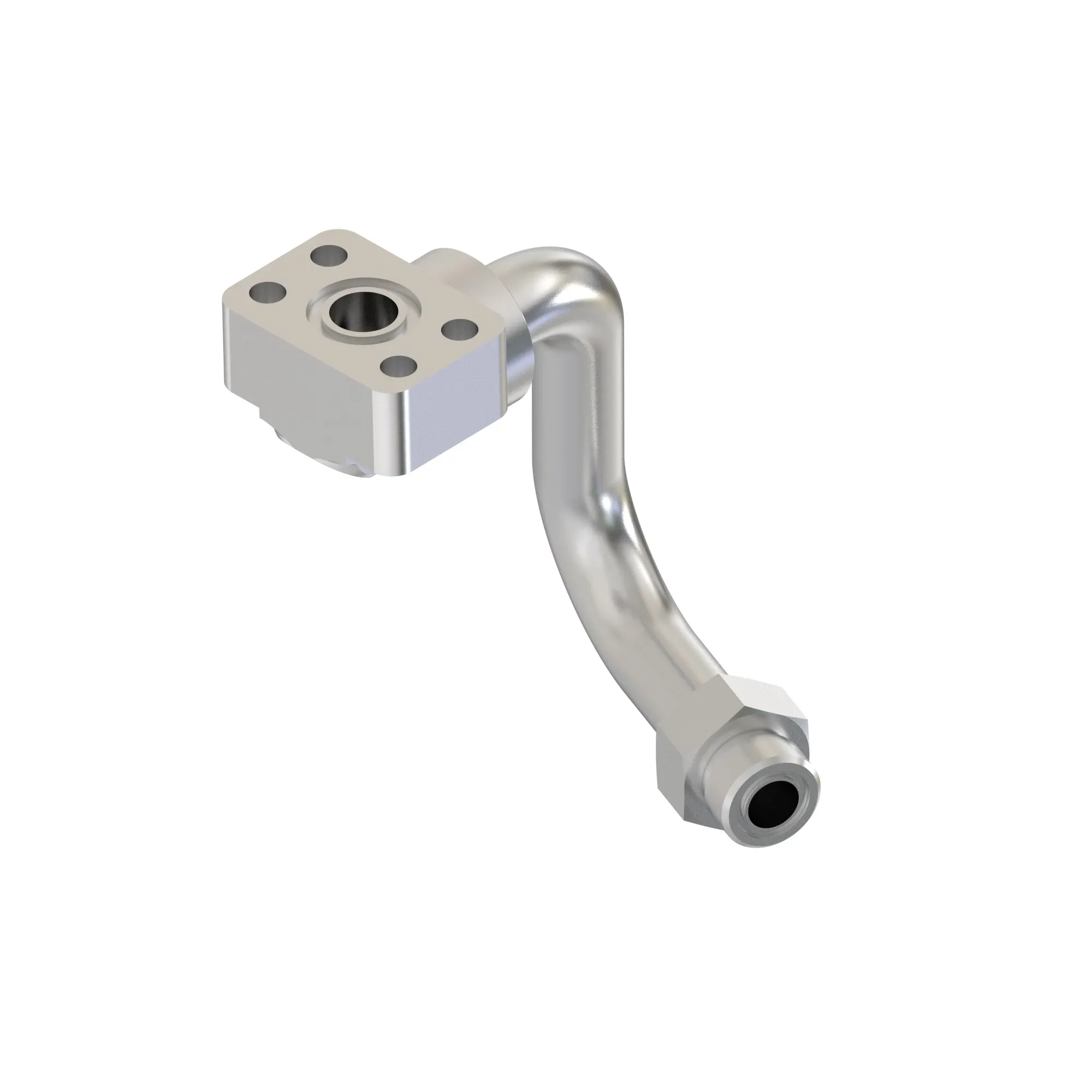 John Deere Left Side Rear Pressure Line - AT191728