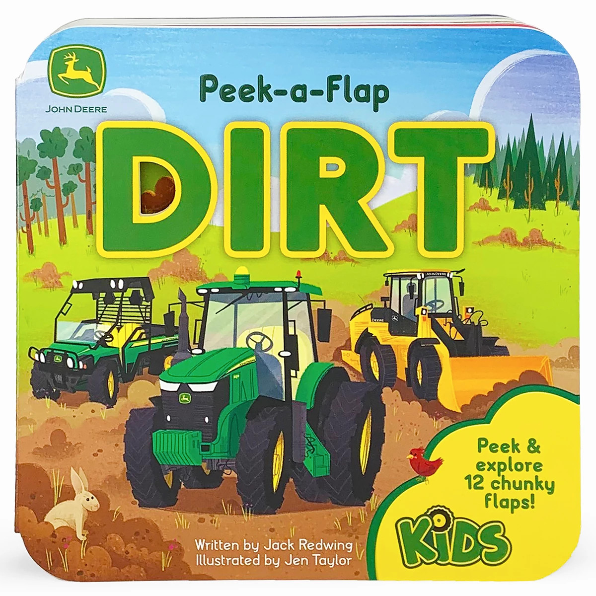 "Peek-a-Flap Dirt Book"