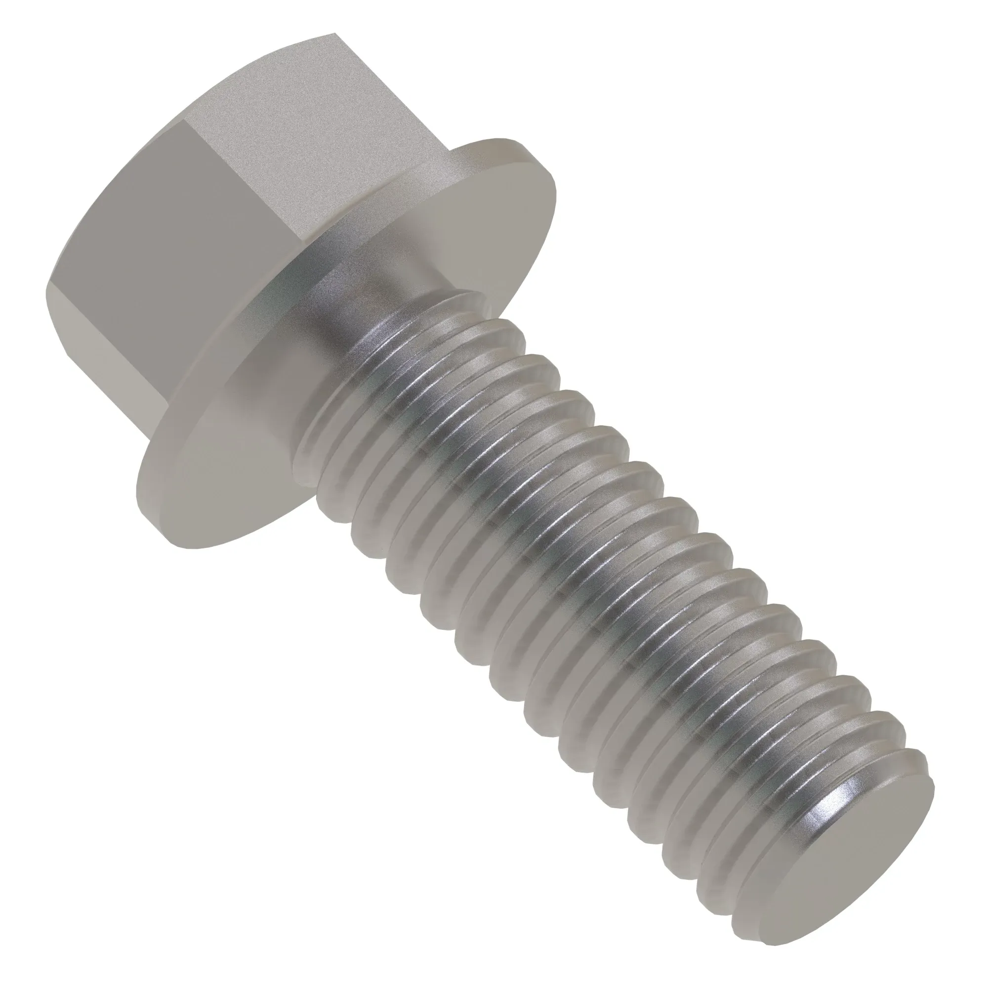 John Deere Hexagonal Head Flanged Screw, M8 X 25 - L152405