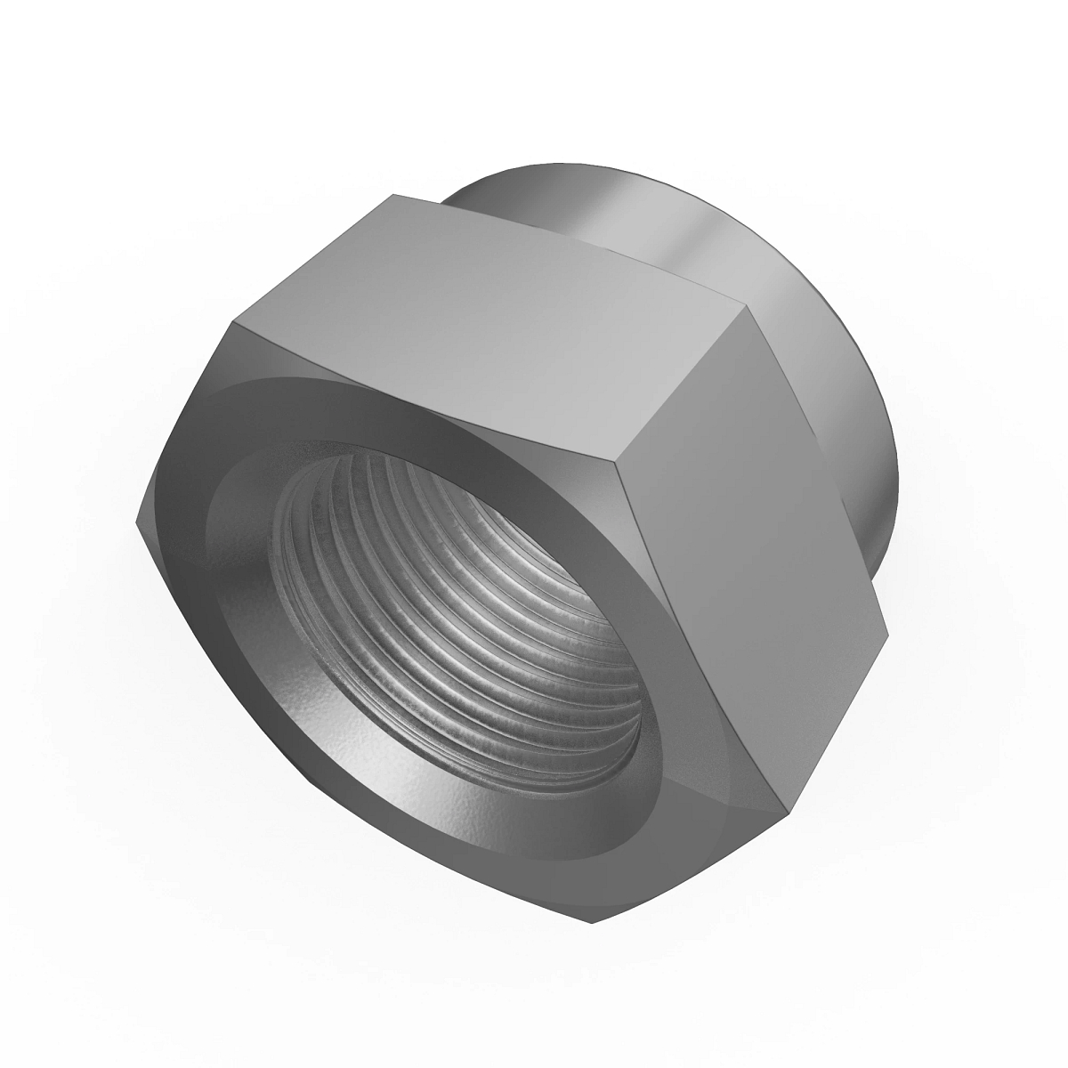 John Deere Hexagonal Lock Nut, M16 - 14M7170