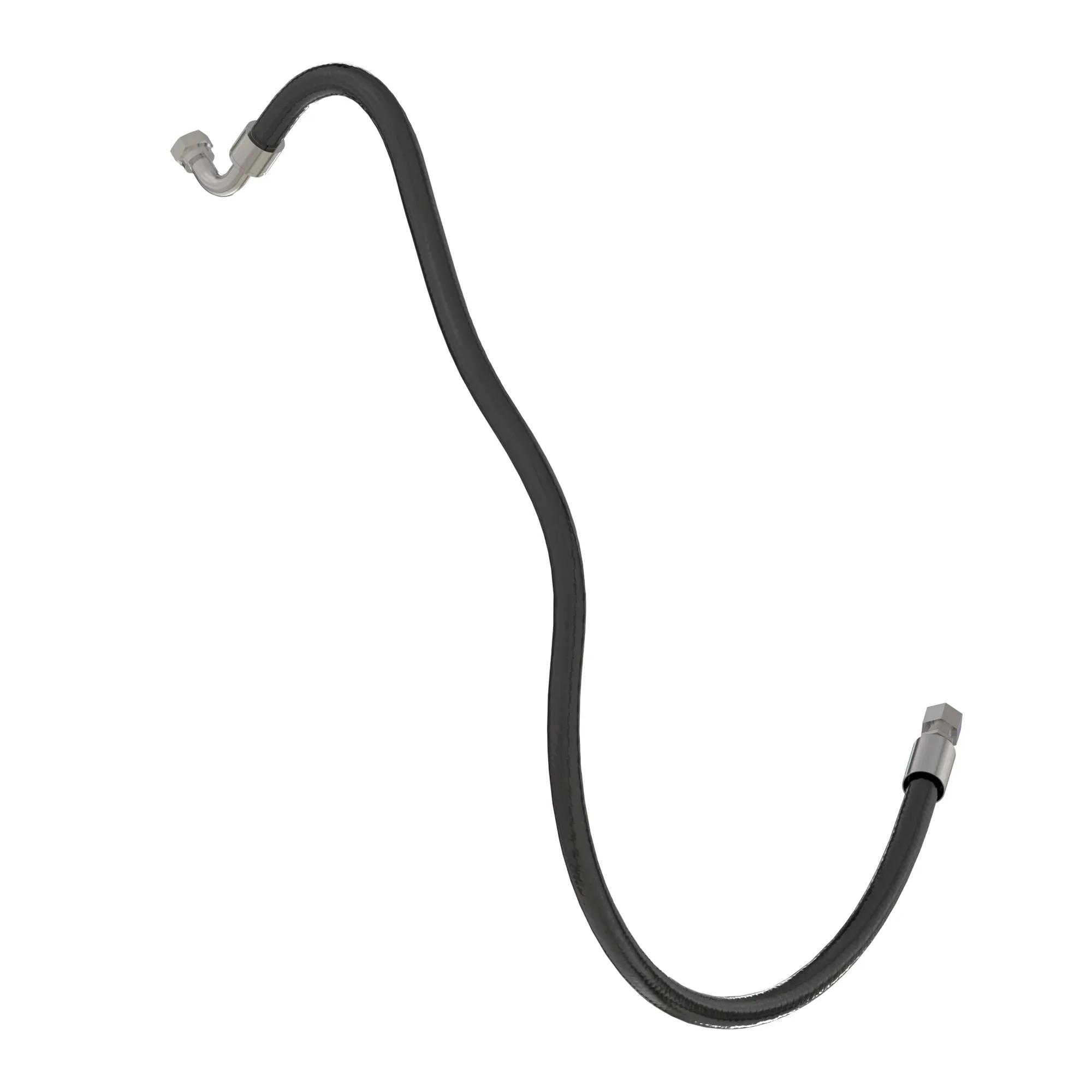John Deere Secondary Extractor Motor to Elevator Function Valve Hose - AXT20094