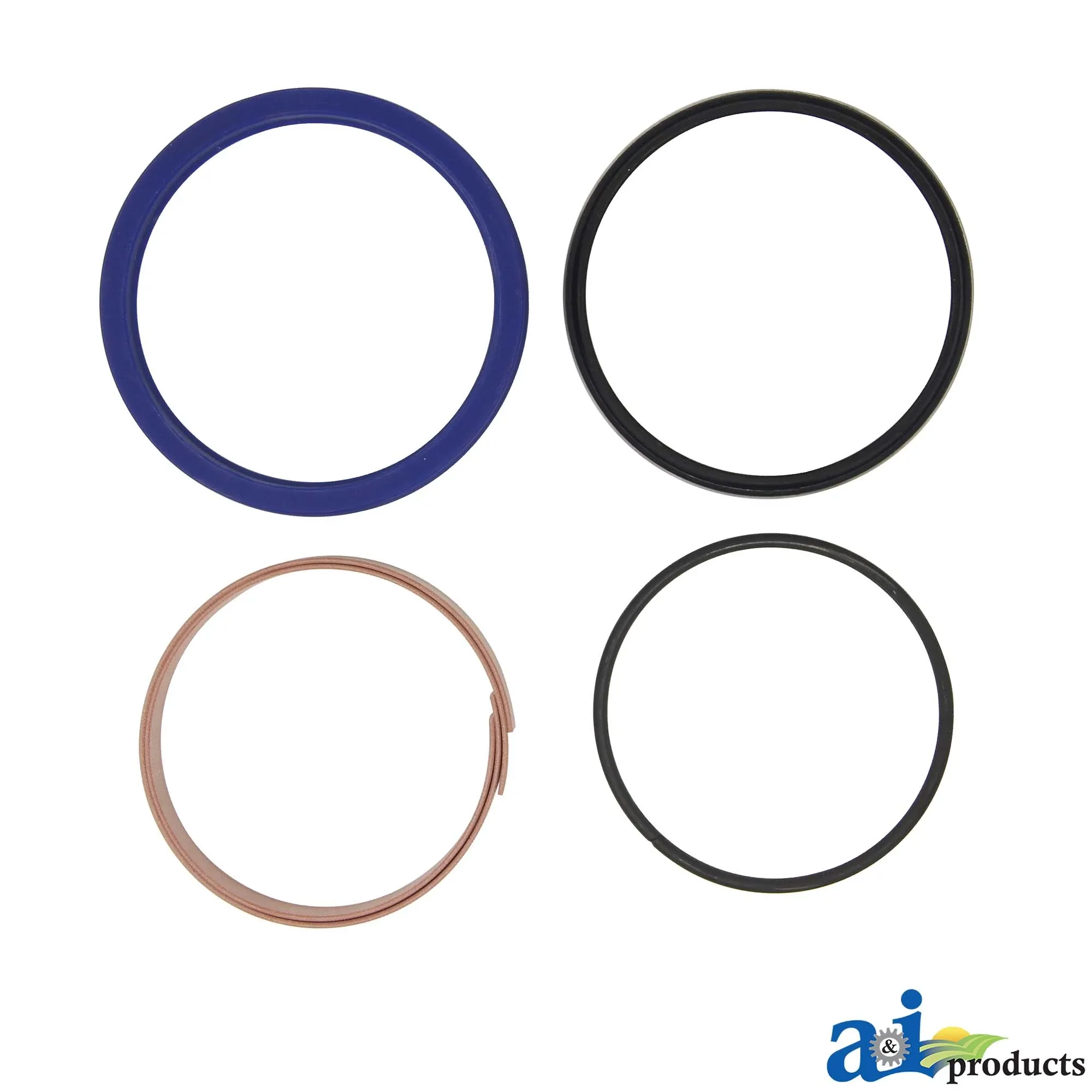 A&I Products Hydraulic Cylinder Rod Seal Kit - A-AH214615