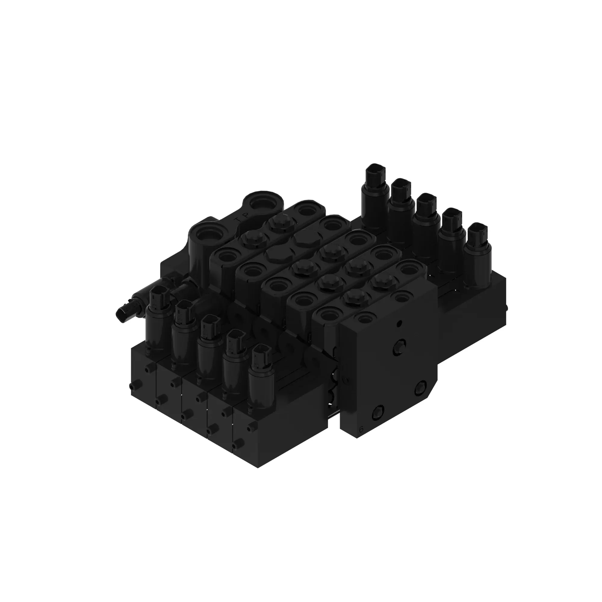John Deere Electrohydraulic Control Valve, 5 Function - AT517368