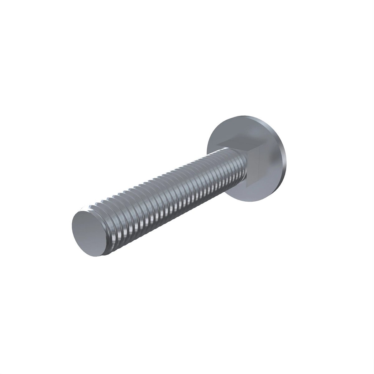 BOLT, RD HD SQ LONG NECK, METRIC