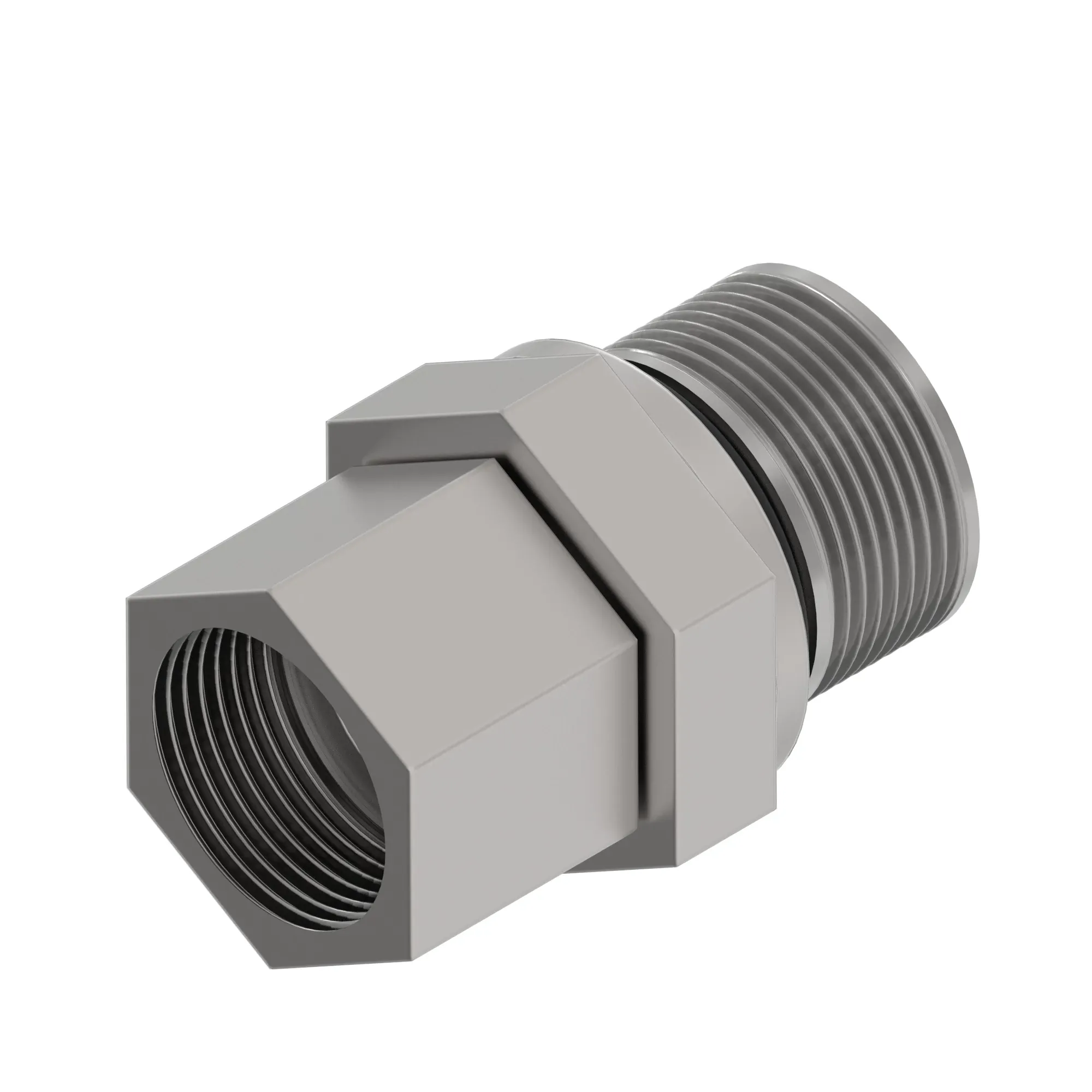 John Deere D-Cone O-Ring Staight Swivel Fitting - AT436507