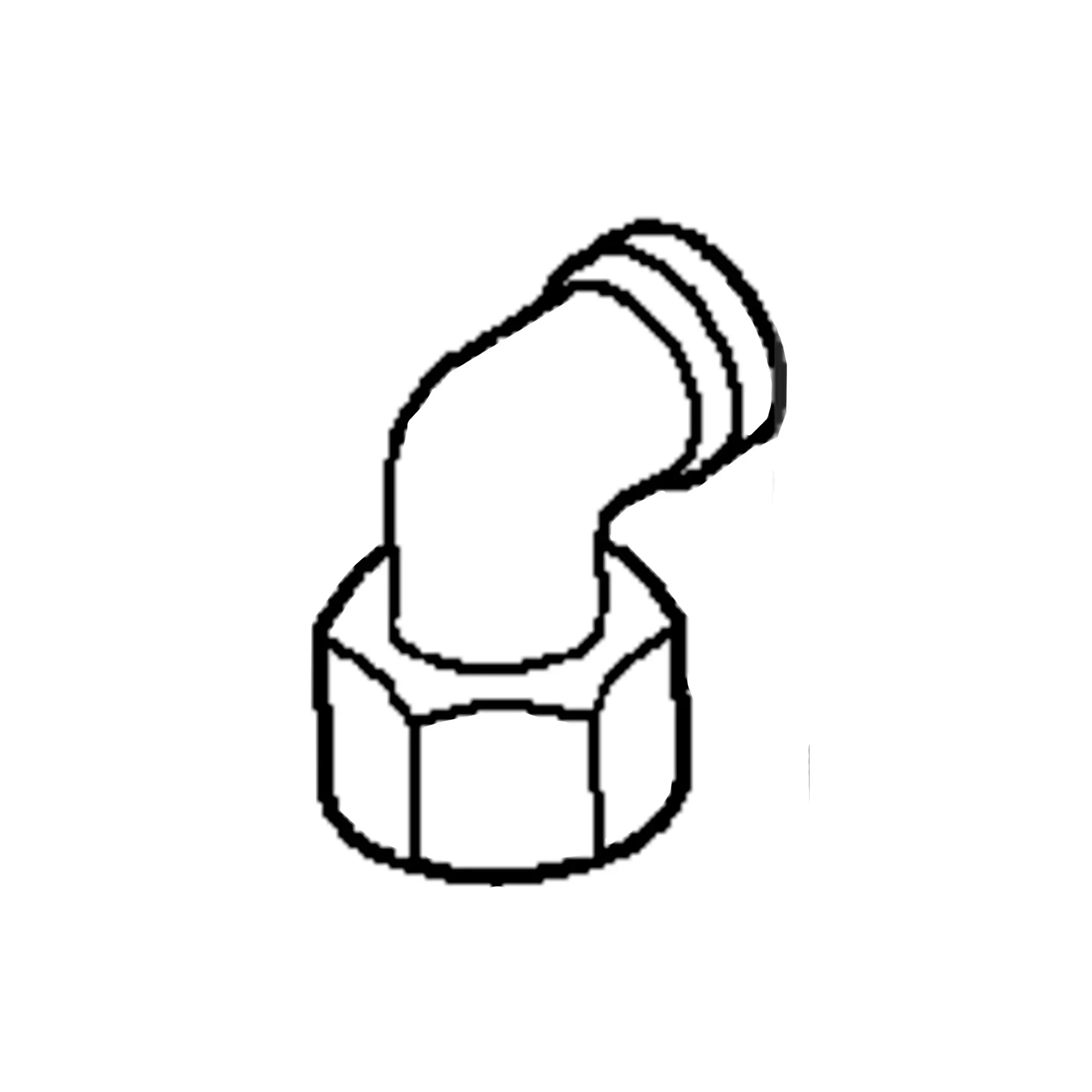 John Deere Elbow Fitting - AT187604