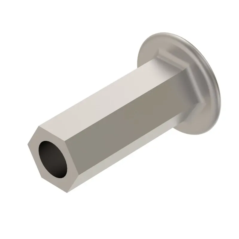 John Deere Hexagonal Rivet Nut, M6 - T196078