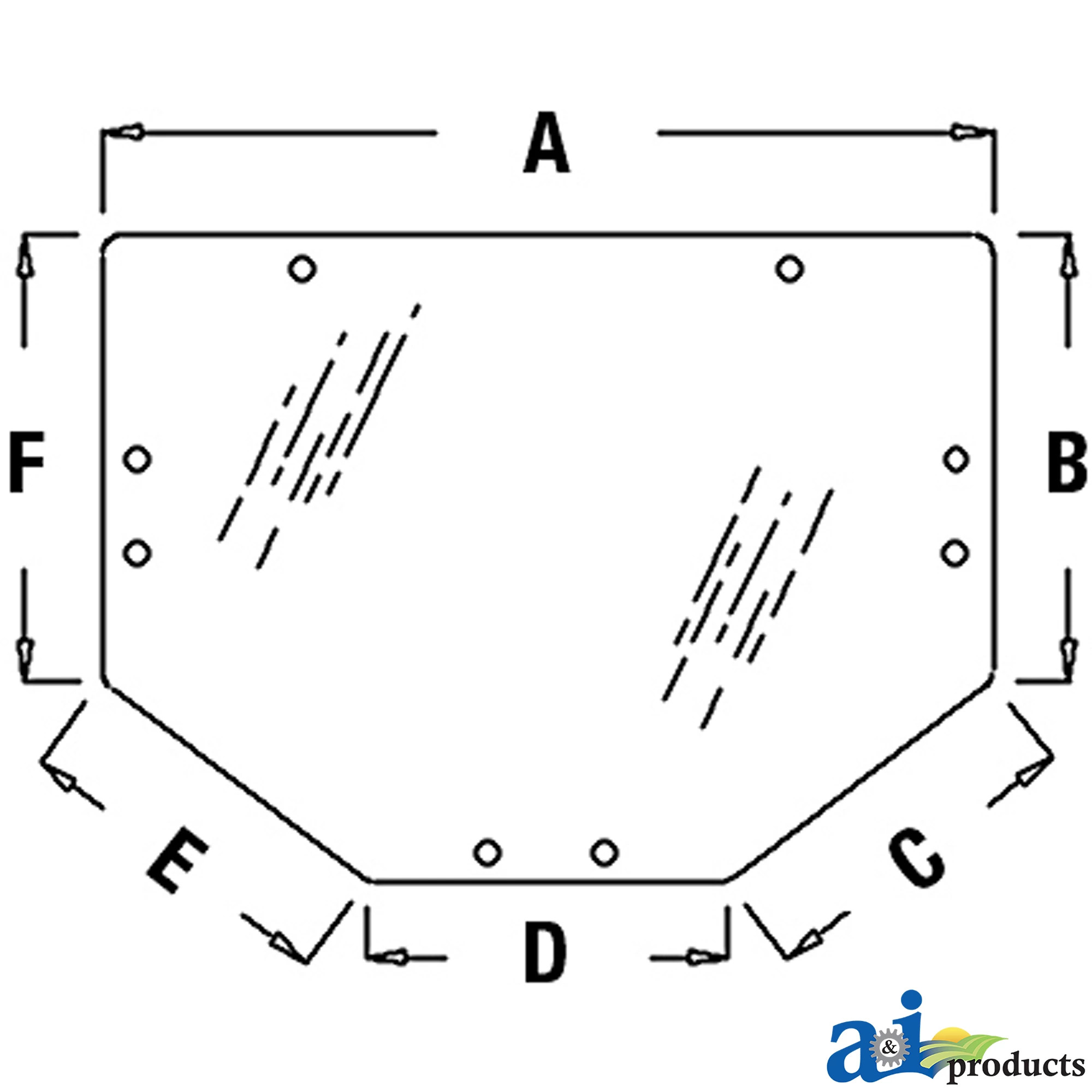 A&I Products Rear Window - A-L213351