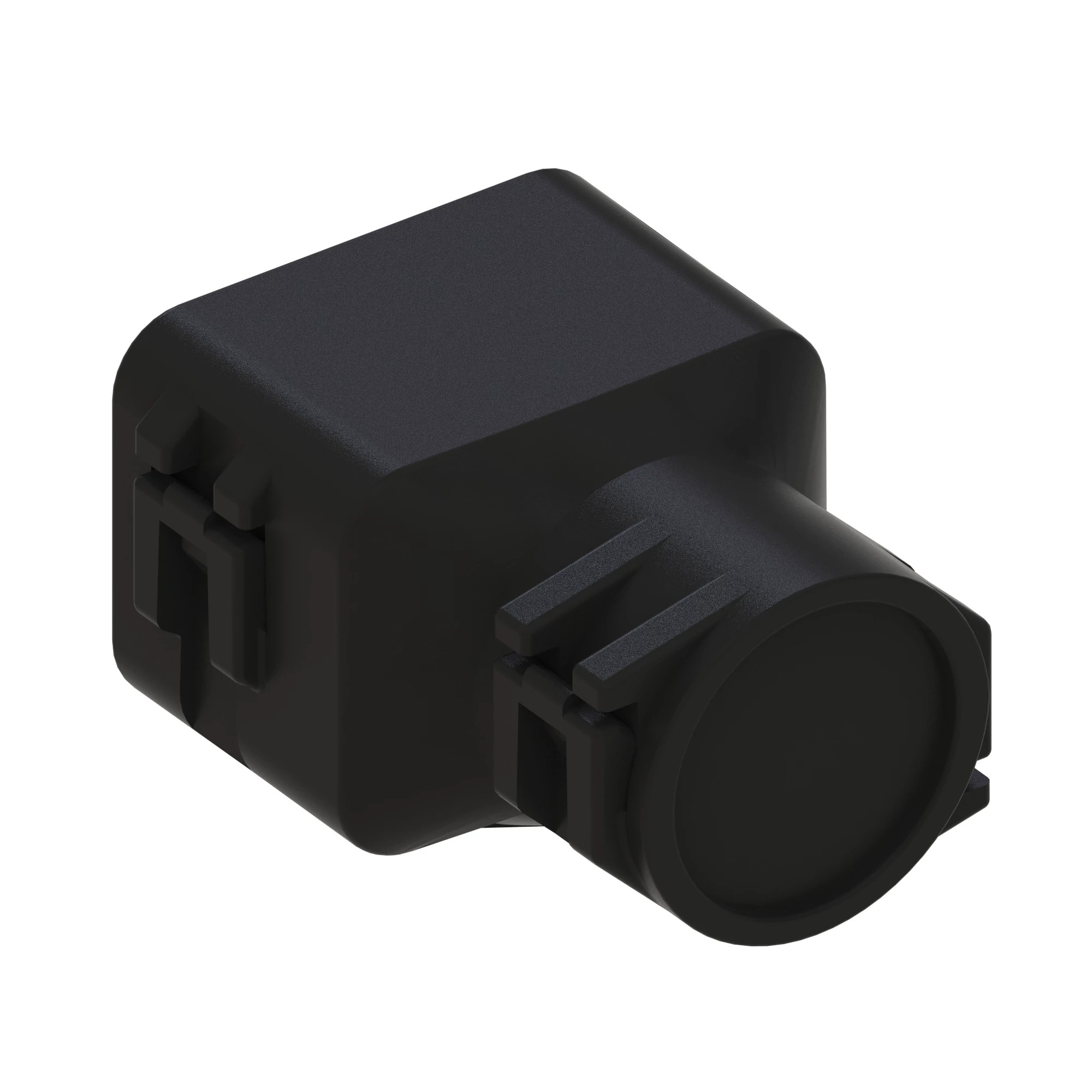 ACCY TYCO AS16 BACKSHELL BLK PLSTC