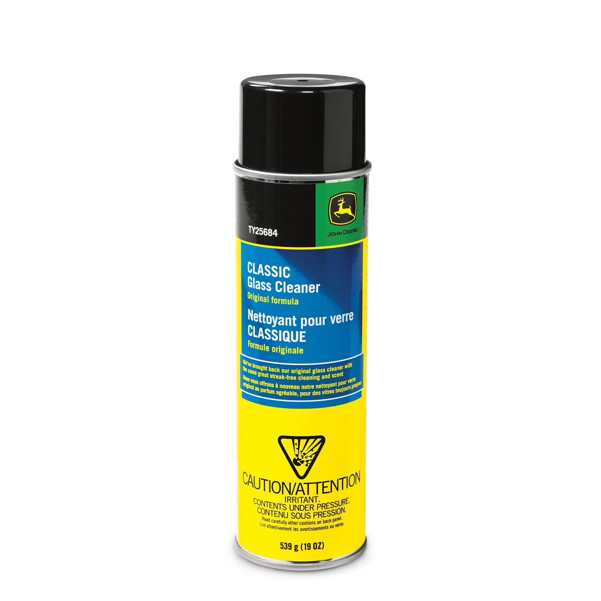 John Deere CLASSIC Glass Cleaner, 539 gram (19 Oz) - TY25684