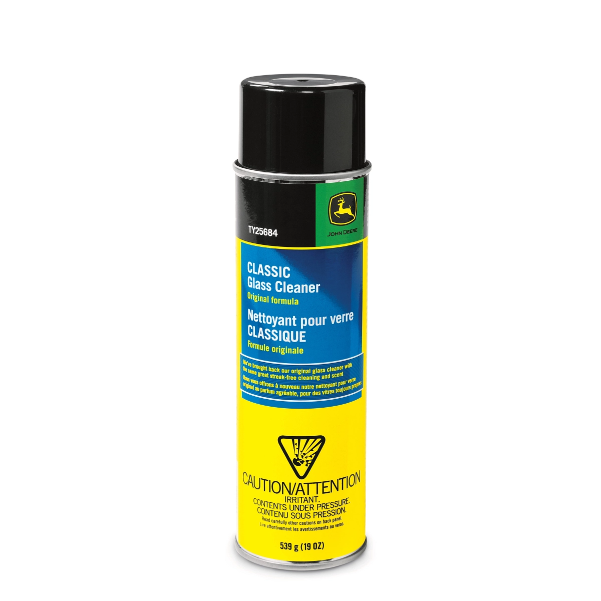 John Deere CLASSIC Glass Cleaner, 539 gram (19 Oz) - TY25684
