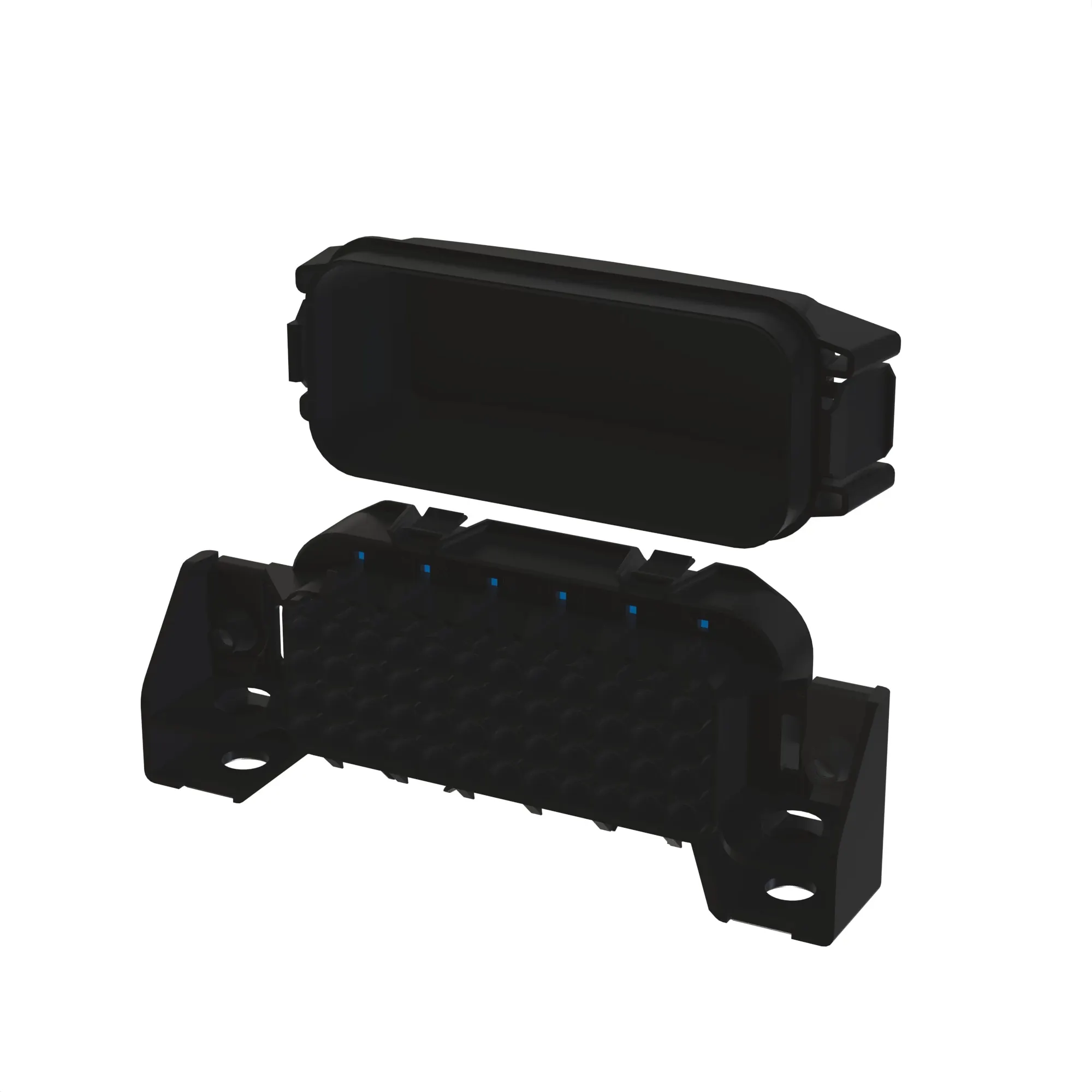 CONN GEP PDM 48W FS BLK PLSTC