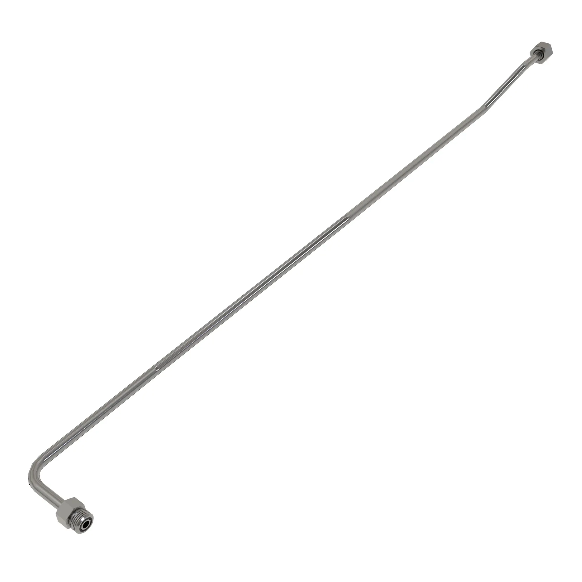 John Deere Park Brake Oil Line with Fittings - RE595432