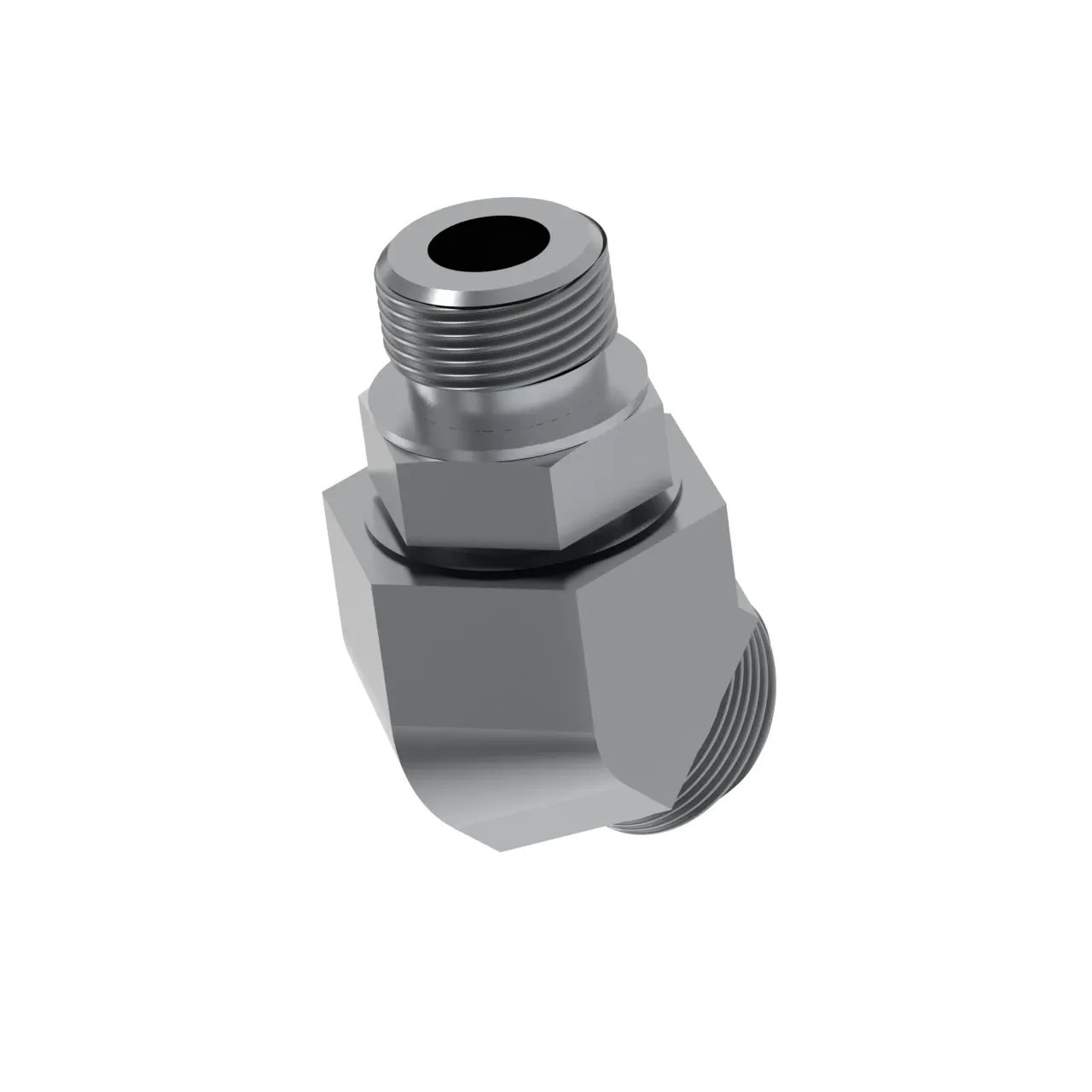 45 DEG ADJ STUD ELBOW (SDE45), ORFS