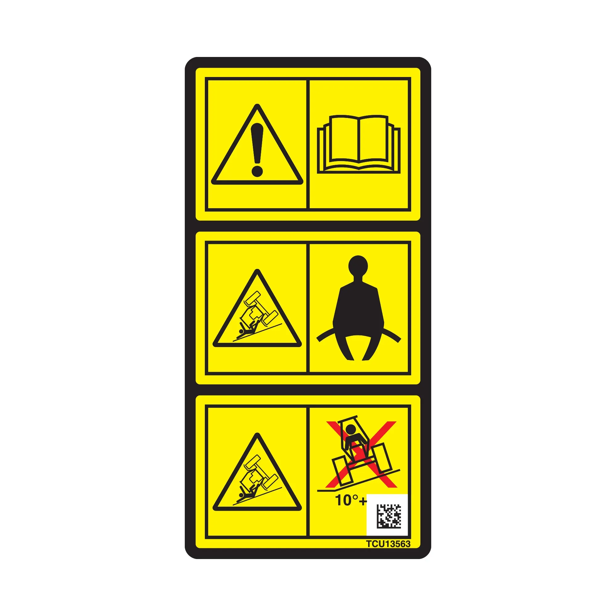 John Deere Caution Label - TCU13563