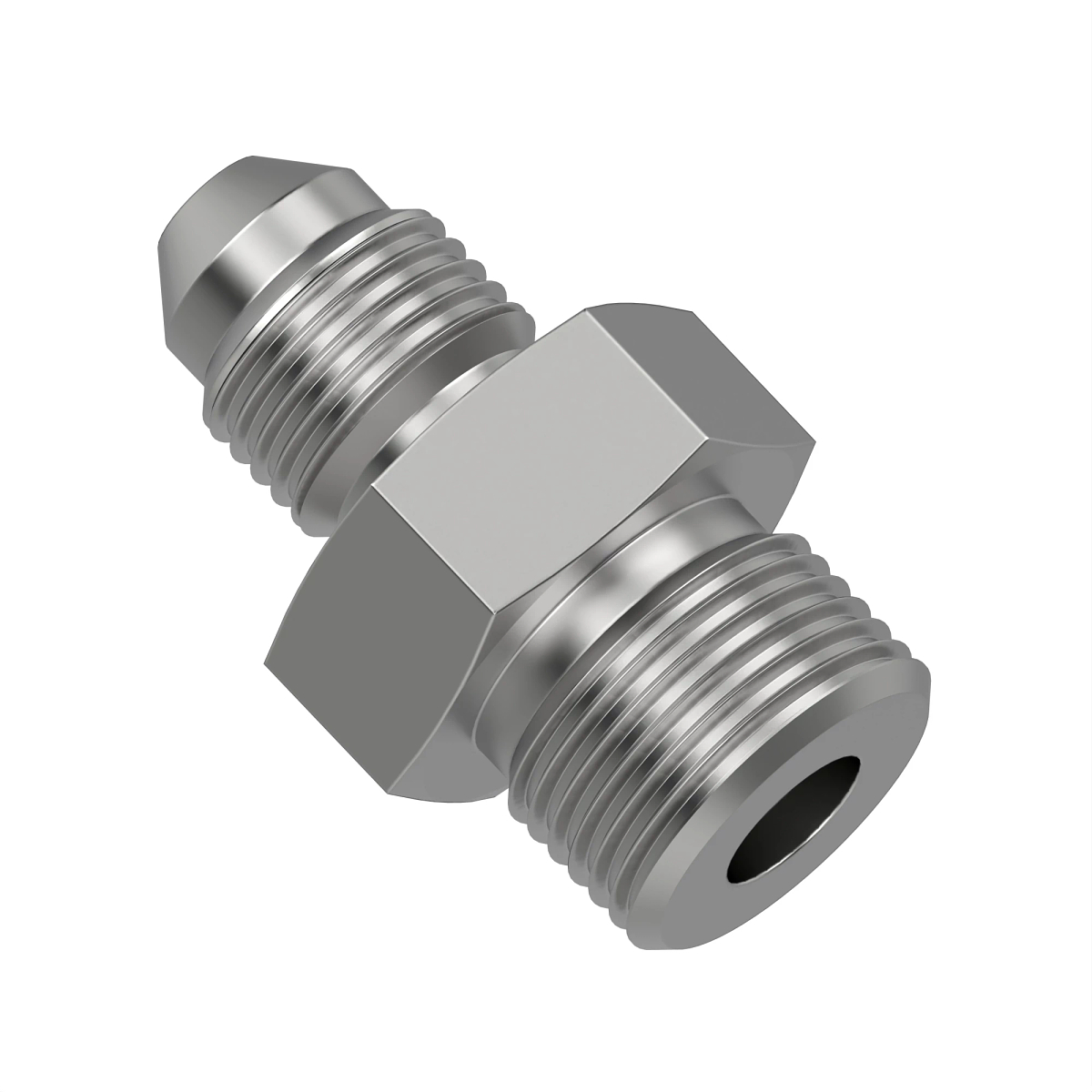 John Deere Straight Hydraulic Adapter Fitting - H75414