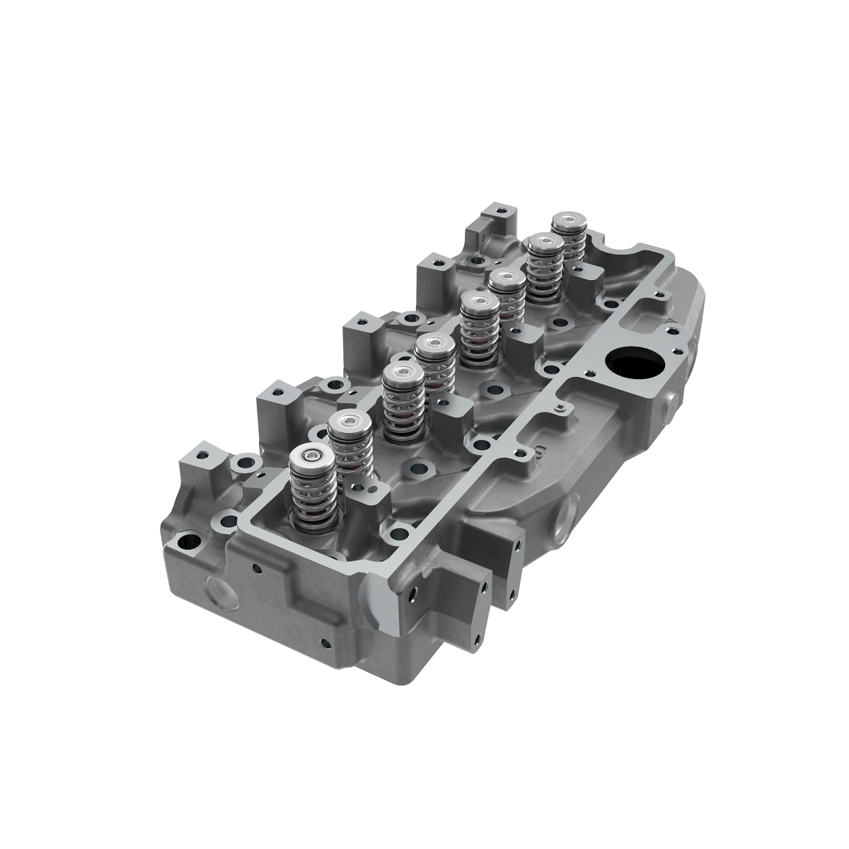 John Deere Reman REMAN Cylinder Head with Valves, 4.5 Liter, Tier 3 - SE501806