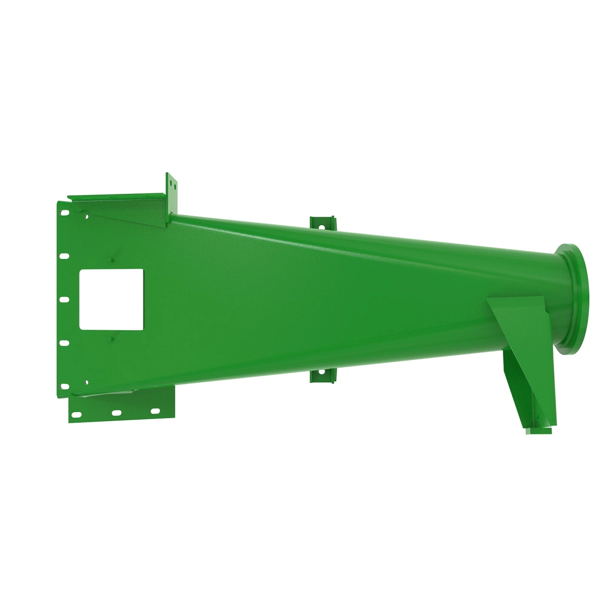 AZ42610: Tubo de Descarga do Ejetor do Canal de Descarga, Giro 180 Graus