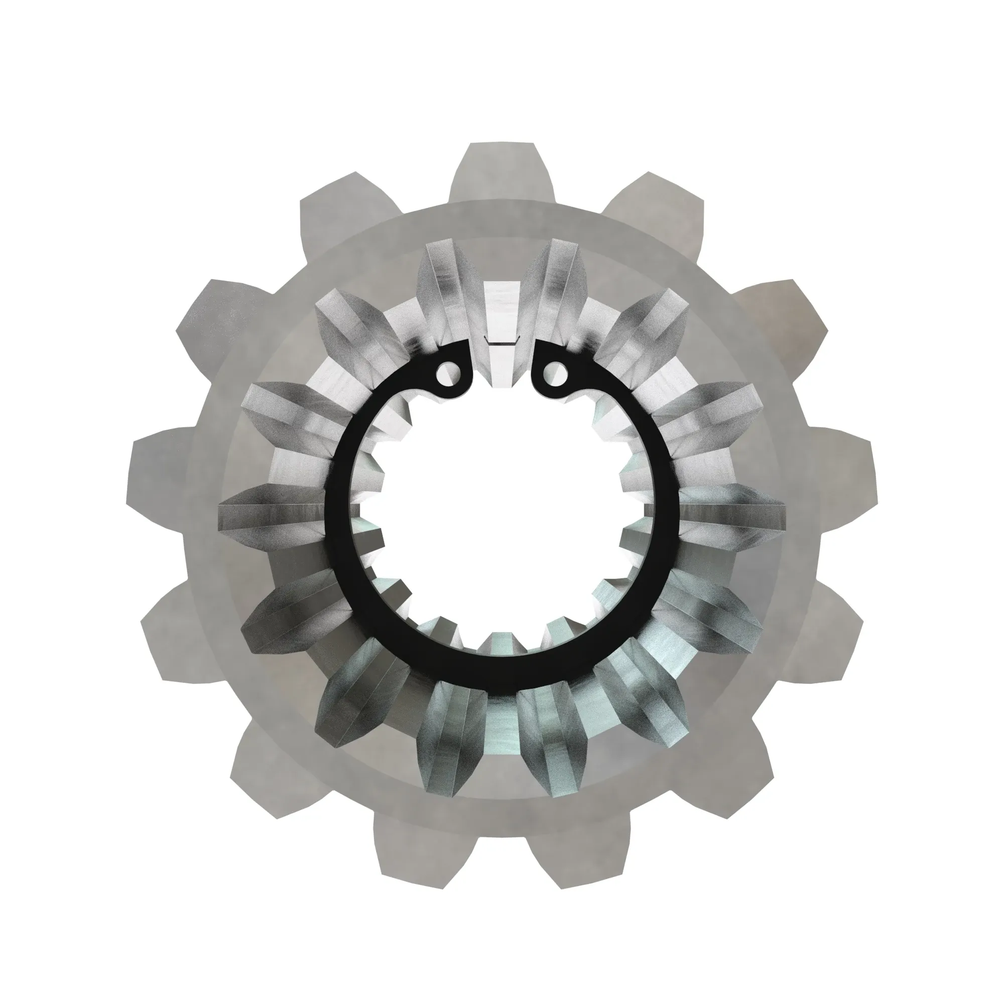 Spline Adapter with Snap Rings