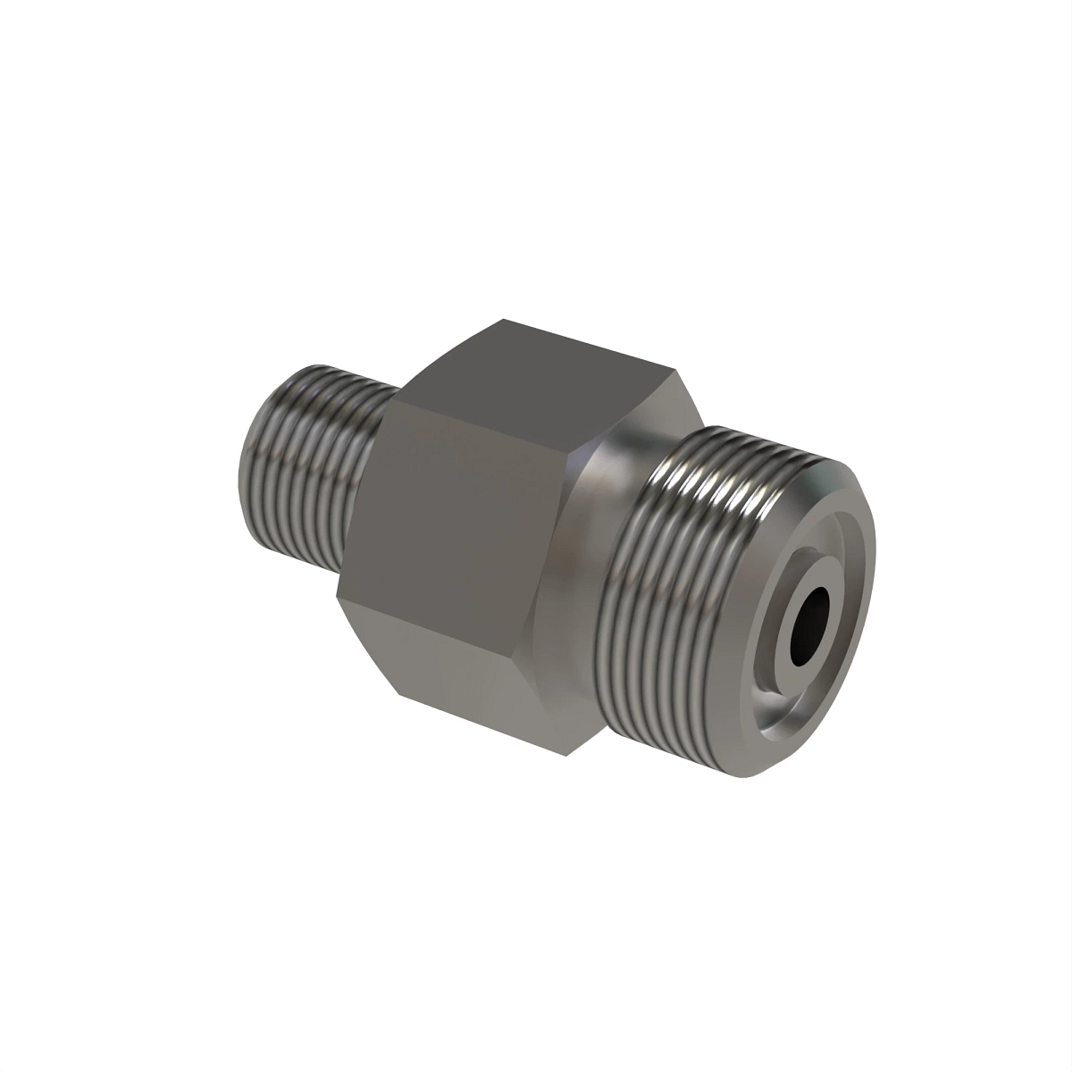 Stud Straight, ORFS W/Metric Hex