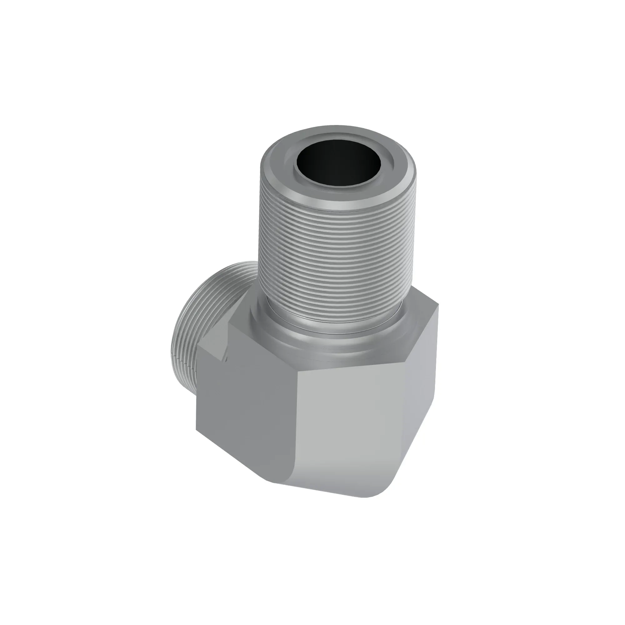 90 DEG BULKHEAD ELBOW (BHE), ORFS